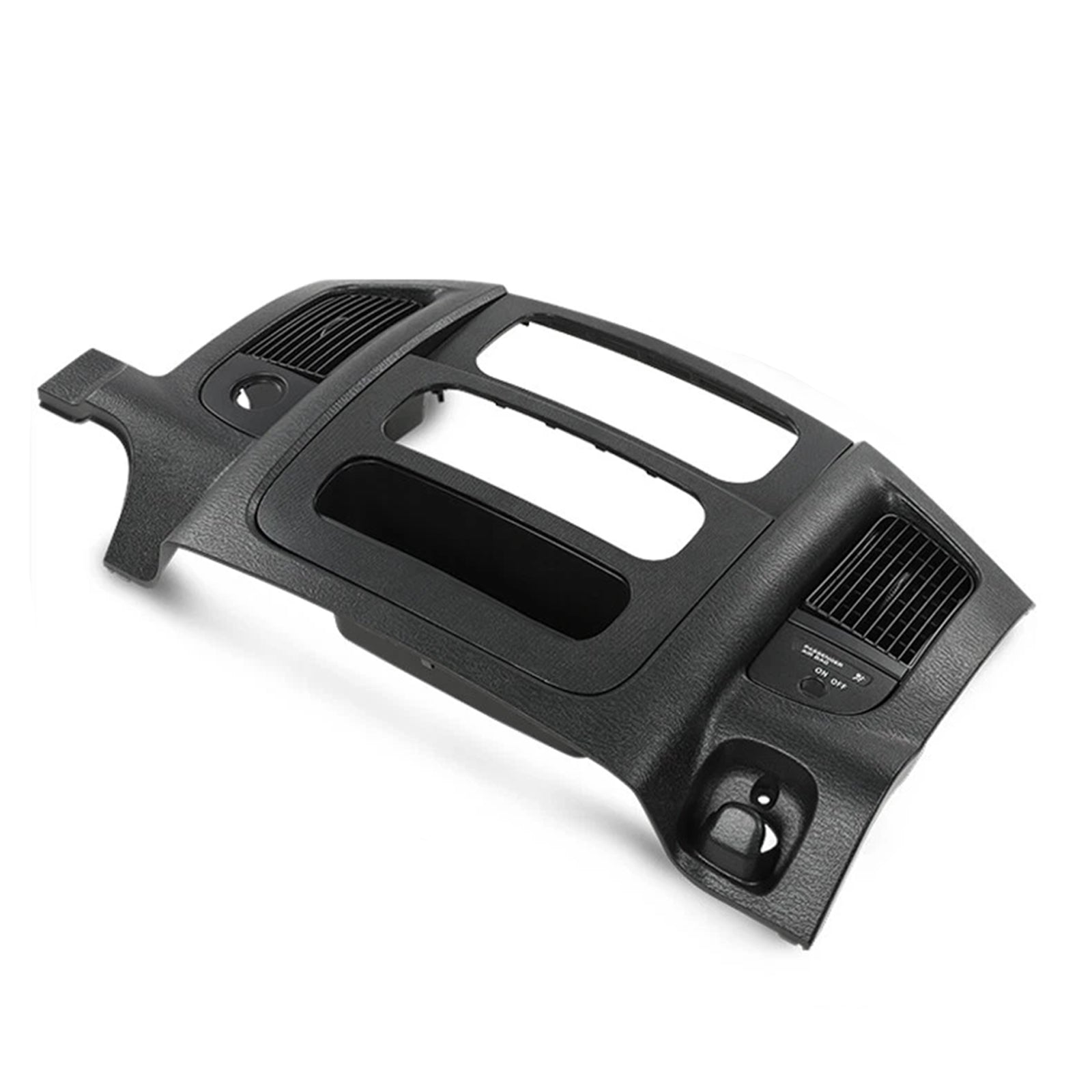 2002-2005 Dodge Ram 1500 Center Dash Radio Trim Air Vent Bezel Panel Black