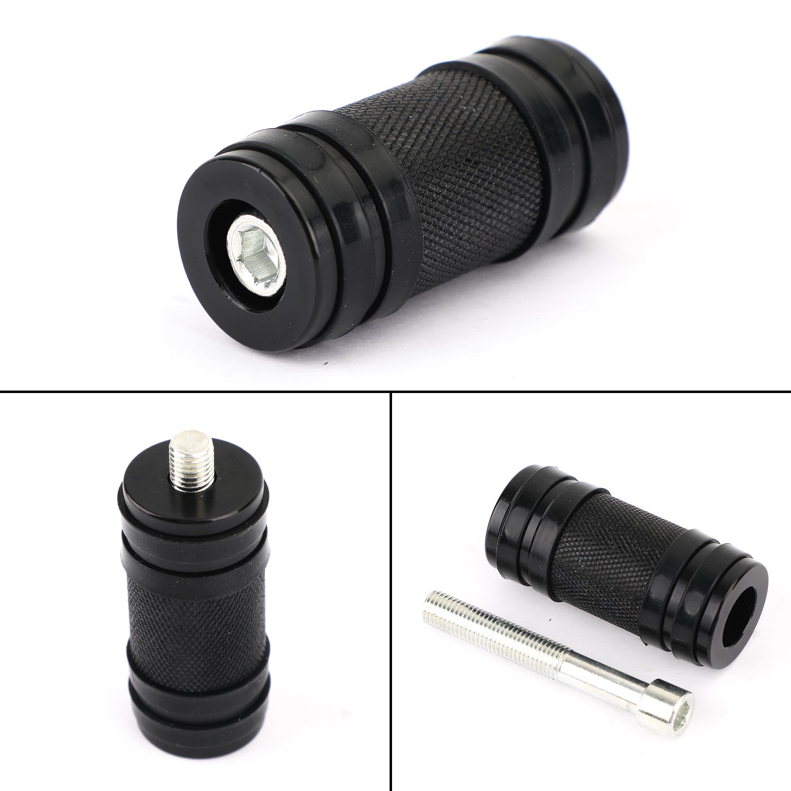 CNC Edge Cut Traction Shifter Peg For Dyna Sportster XL Softail Electra Glide