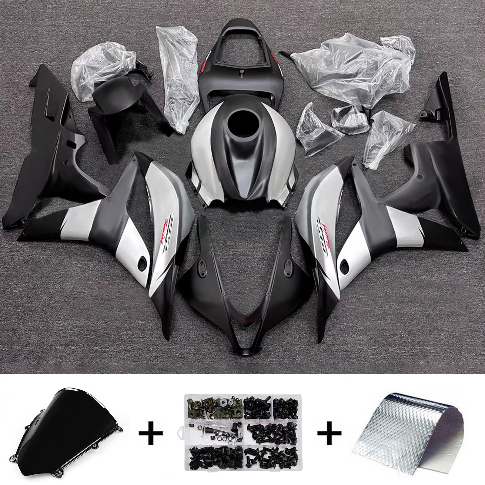 Injection Fairing Kit Bodywork Plastic ABS For Honda CBR600RR 2007-2008 F5