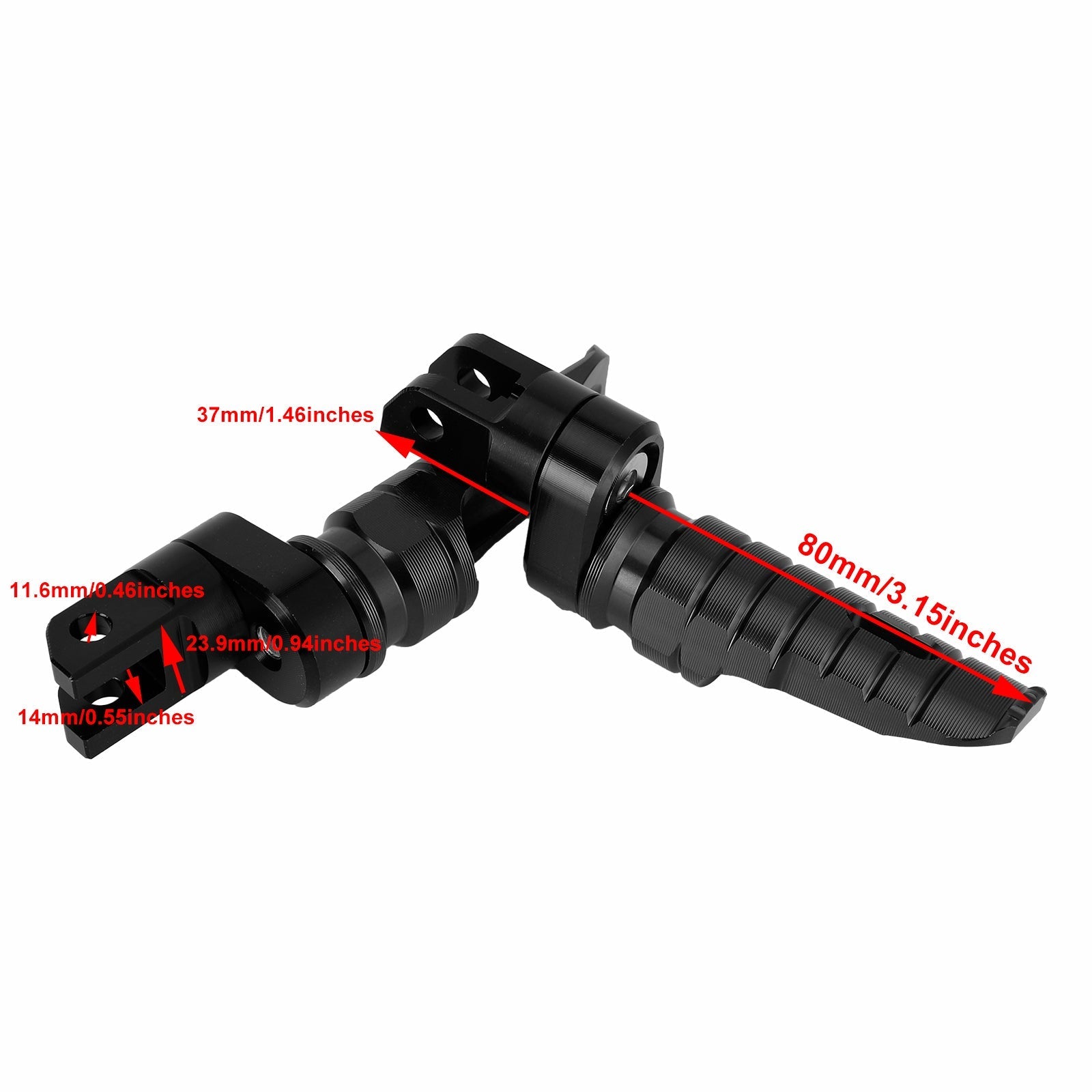 2021-2022 Benelli Tornado 252R 302R TNT 899 2022 Front Footrests Foot Peg