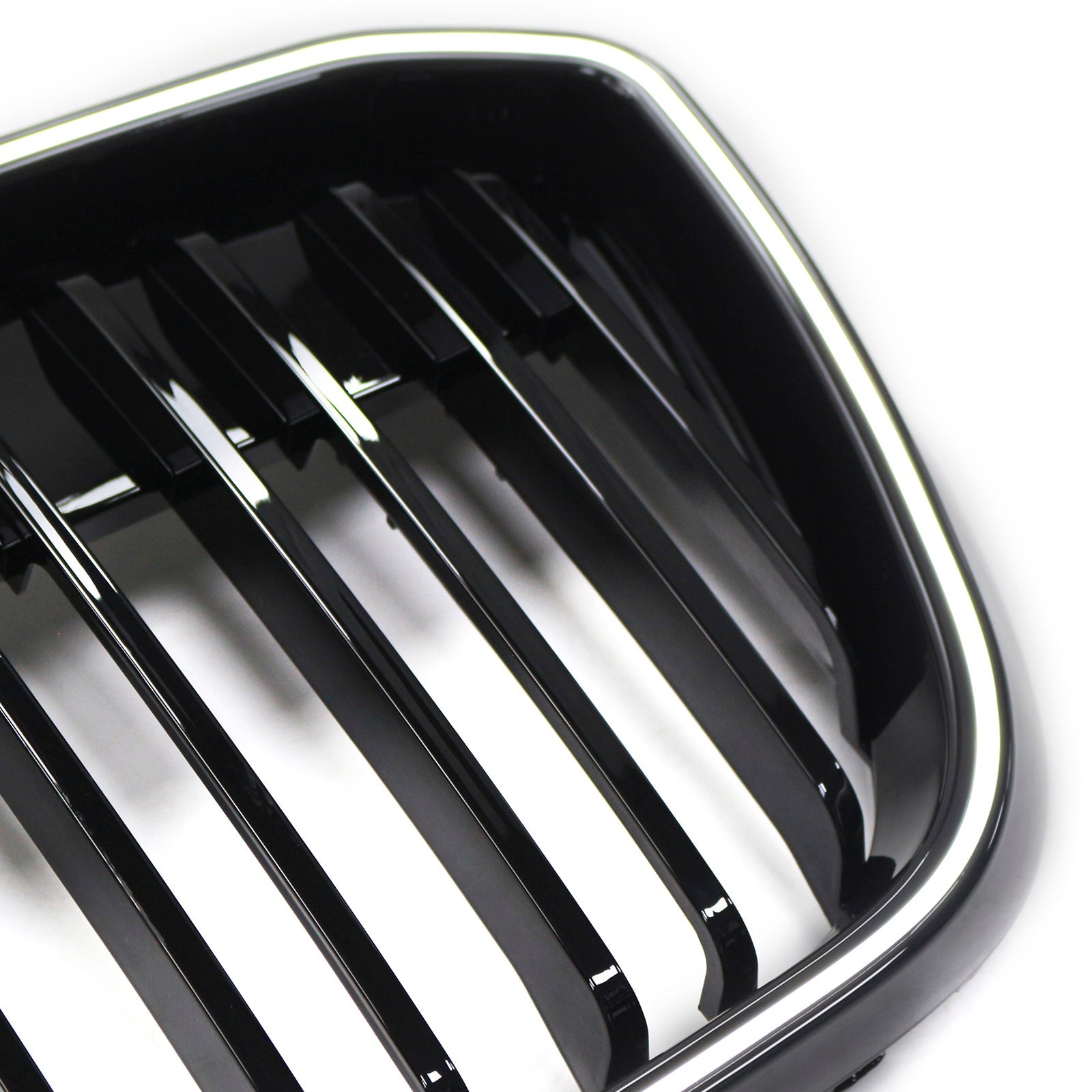 2022-2024 BMW IX3 G08 LCI Double Slat Black Front Kidney Grill Grille