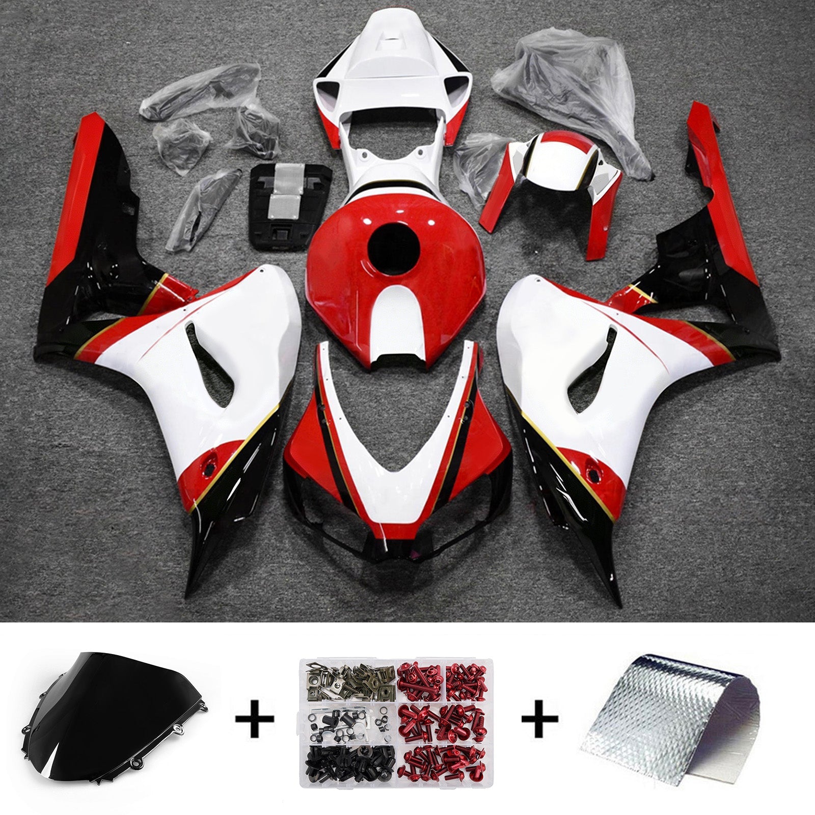 Injection Fairing Kit Bodywork Plastic ABS For Honda CBR1000RR 2006-2007