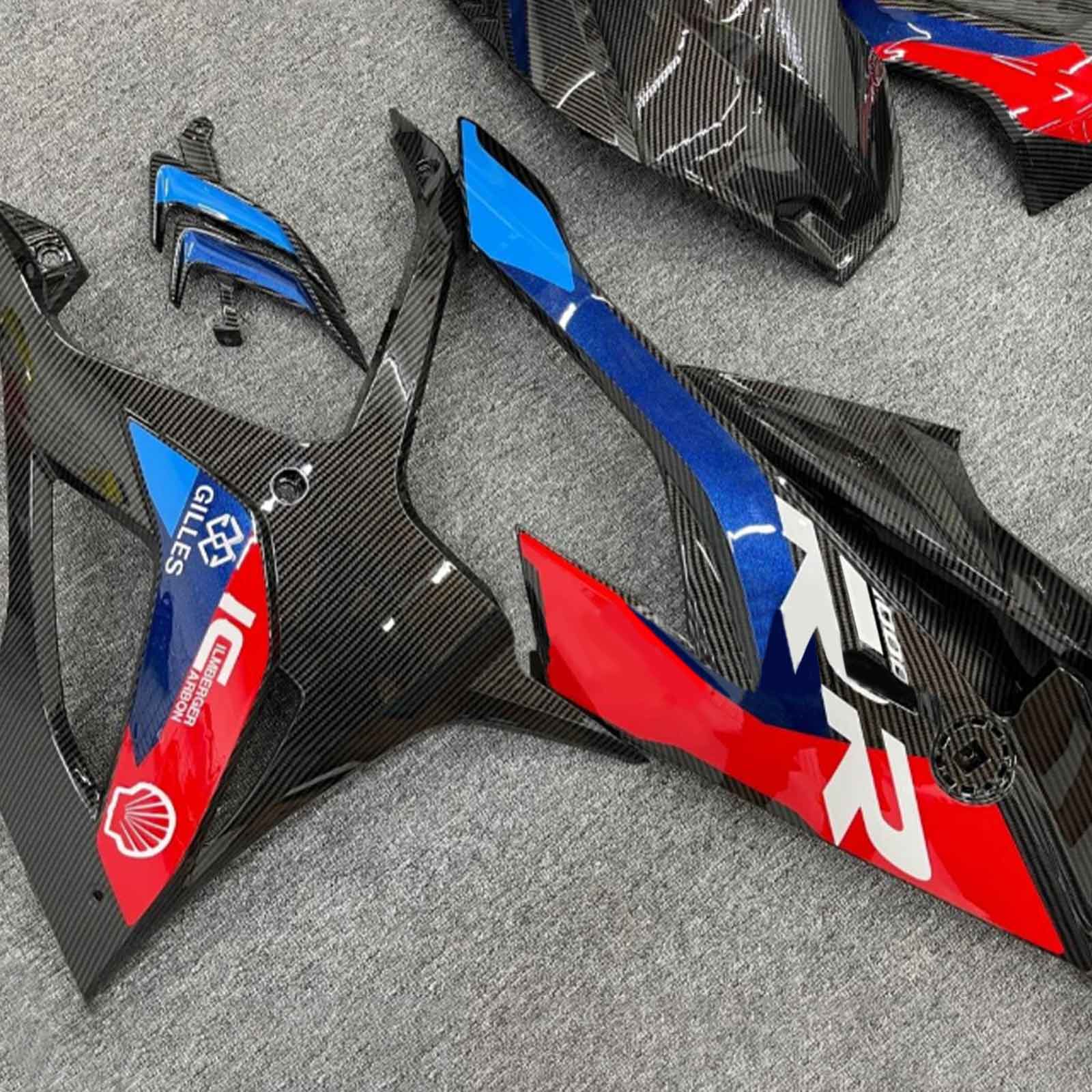 2019-2022 BMW M1000RR S1000RR Amotopart Injection Fairing Kit Bodywork Plastic ABS #129