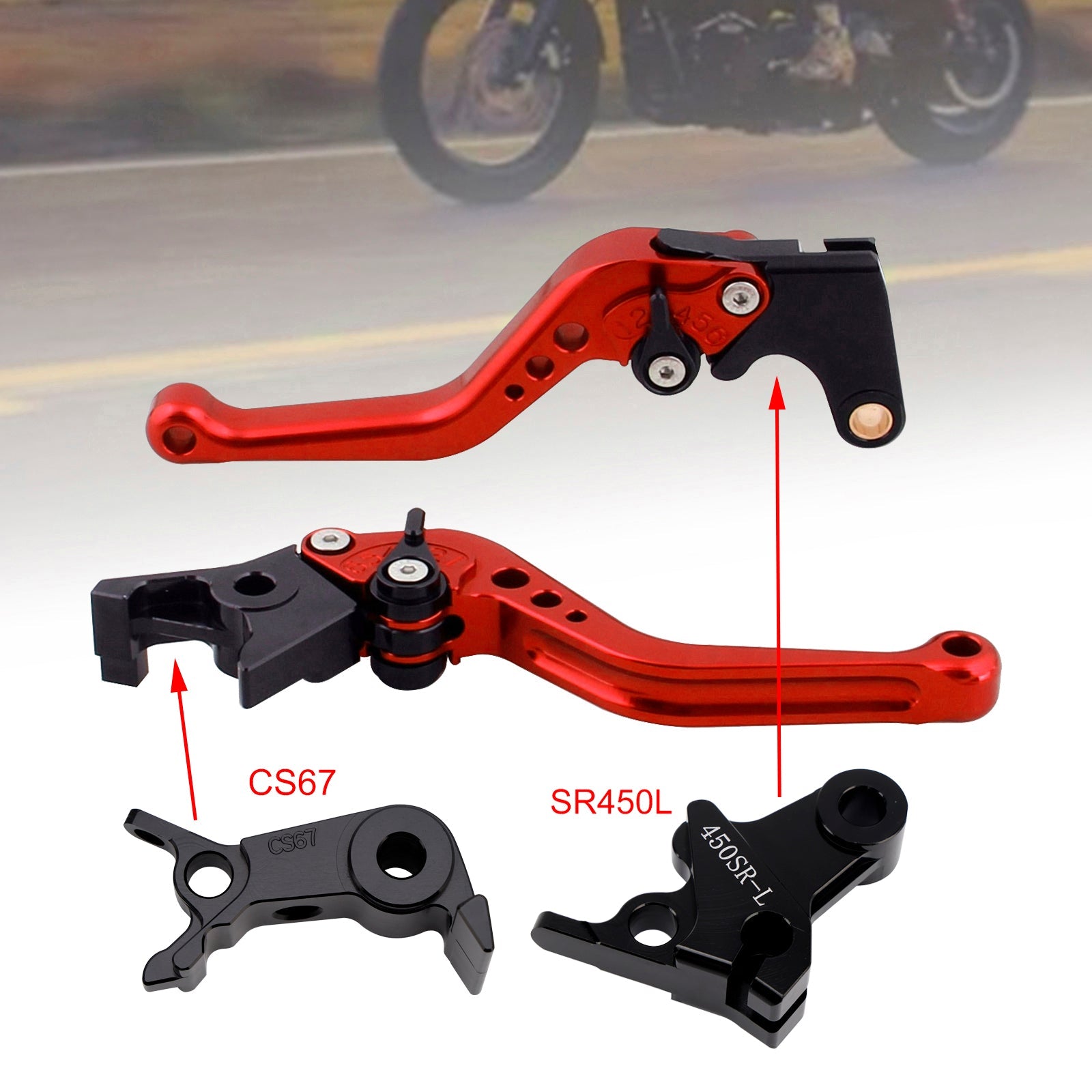 NEW Short Clutch Brake Lever fit for VOGE DS900X 900DSX 2024-2026