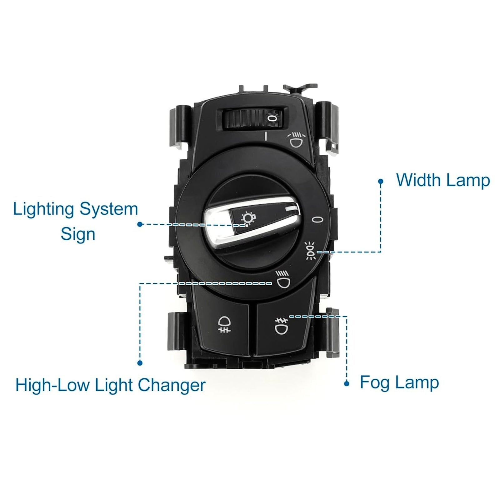 2007-2011 For BMW 325i Headlight Switch Fog Light Control Switch 61319169405