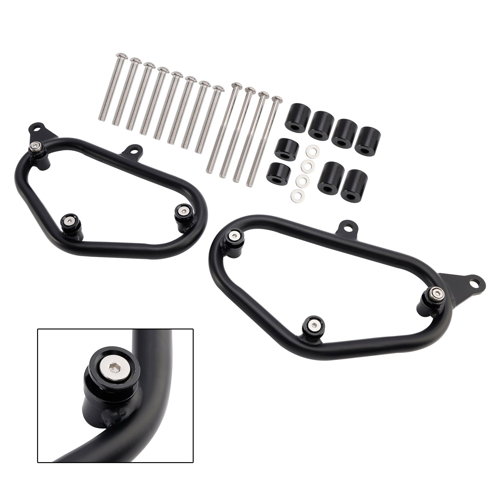 2024-2025 Kawasaki Eliminator 500 Side Saddle Bag Mounting Bracket Black