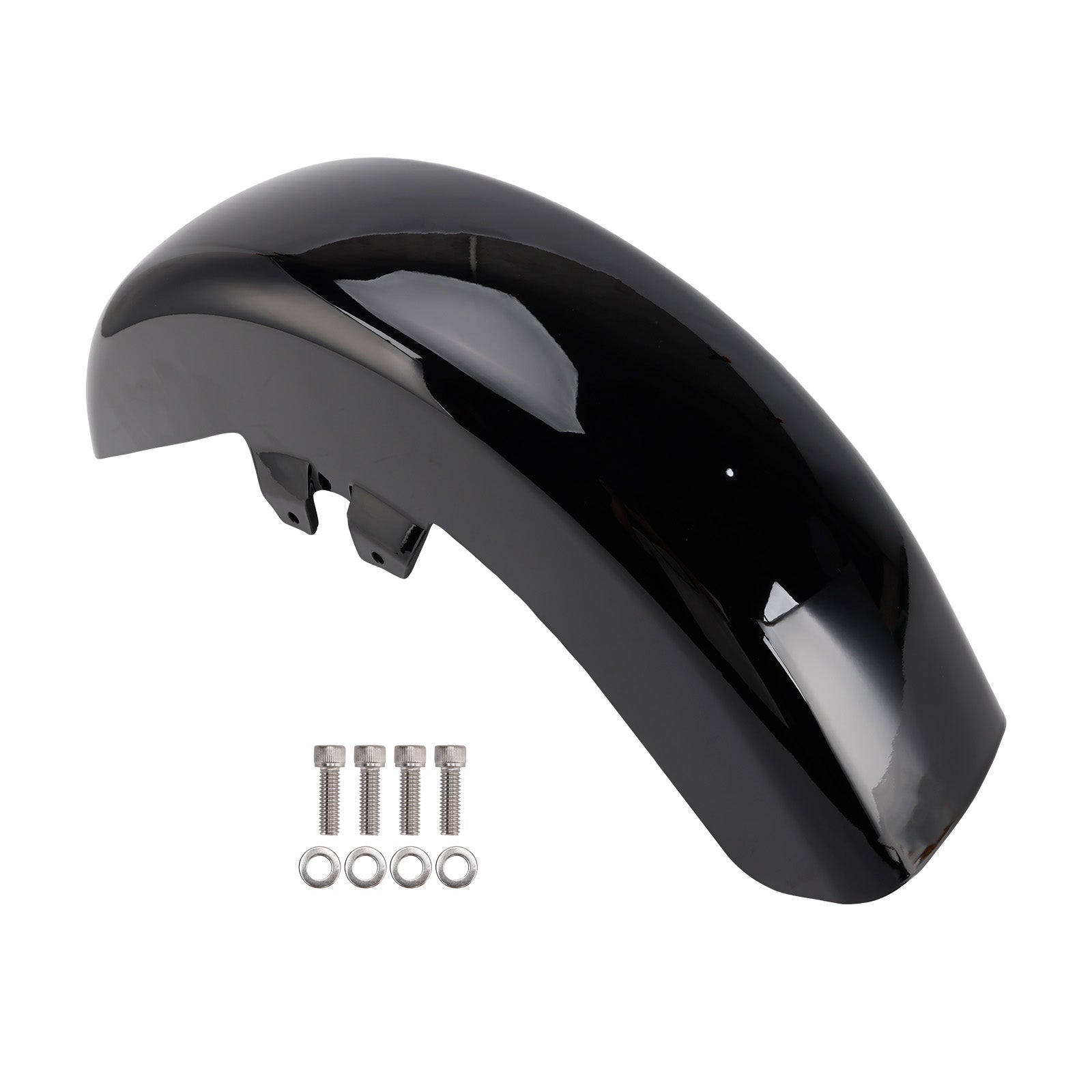 1989-2013 For Road Glide Road King ABS Front Fender Black