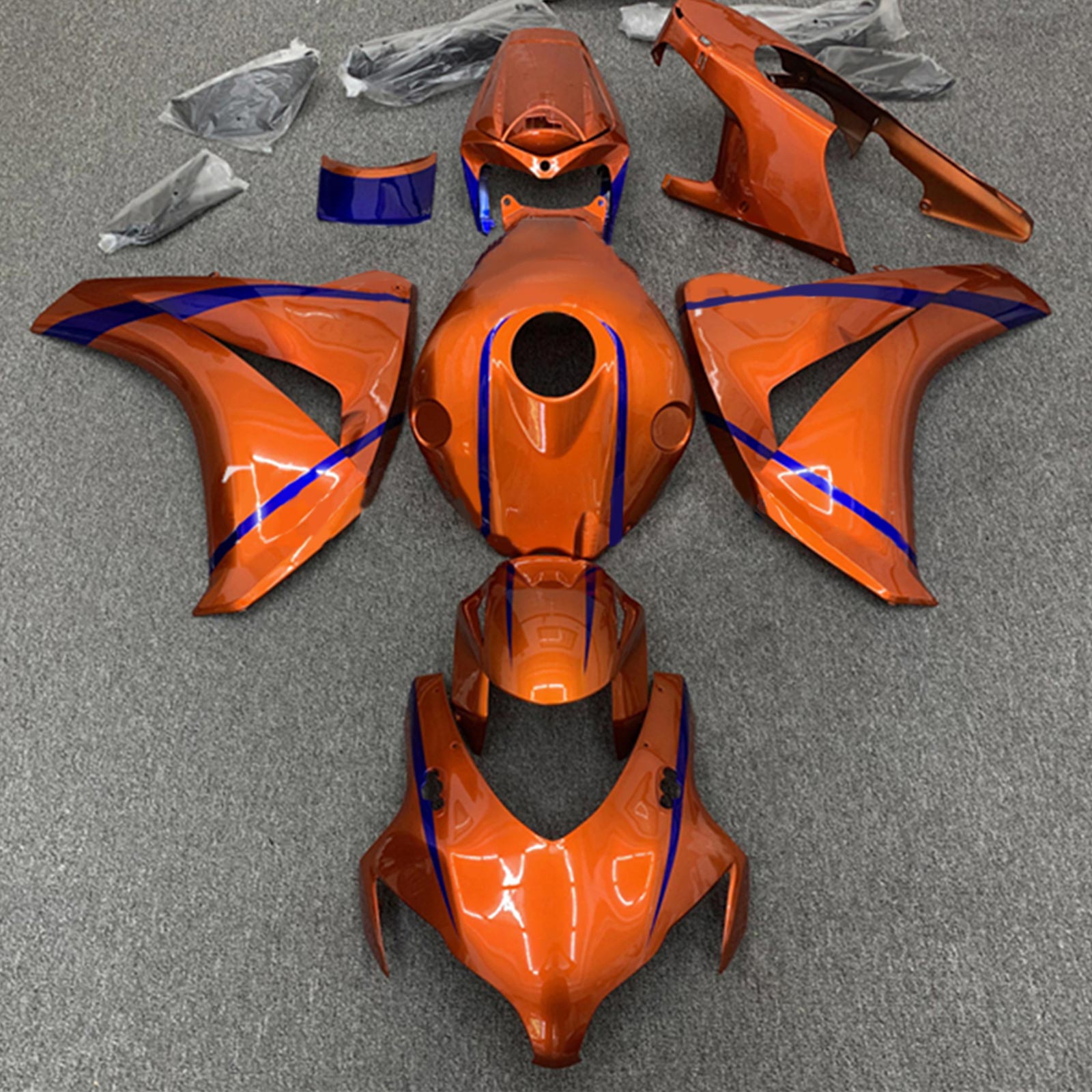 2008-2011 Honda CBR1000RR Injection Fairing Kit Bodywork Plastic ABS#187