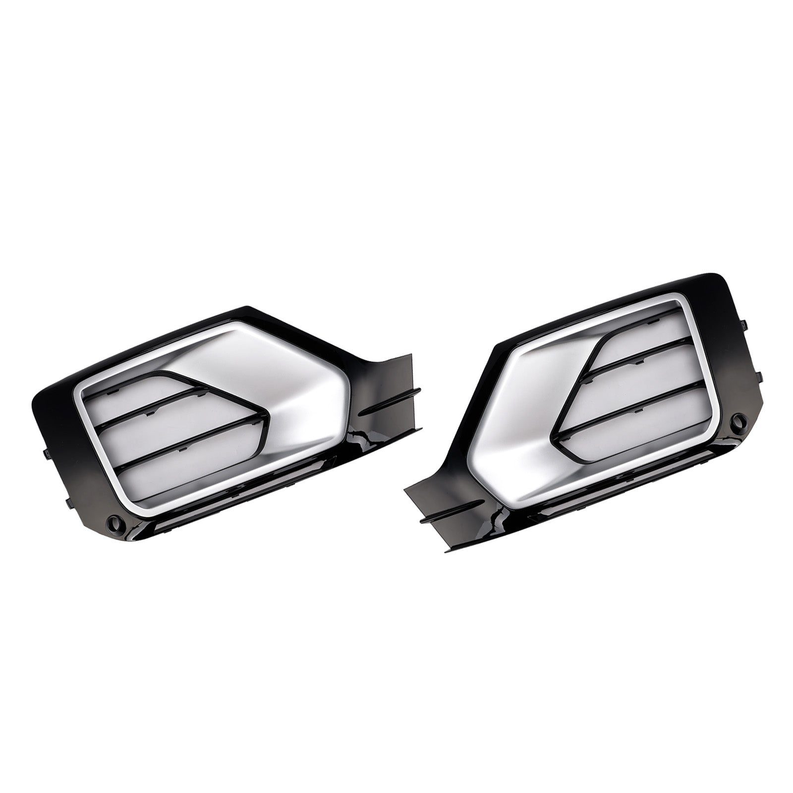 2016-2020 Audi Q2 2PCS Front Bumper Grille Fog Lamp Grille 81A807681G 81A807682G