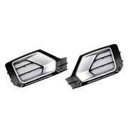 2016-2020 Audi Q2 2PCS Front Bumper Grille Fog Lamp Grille 81A807681G 81A807682G