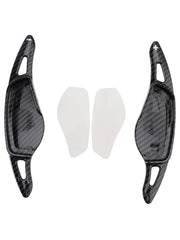 Carbon Look Steering Wheel Paddle Shifter Fit BMW 3 4 5 G20 G22 G30 2018+
