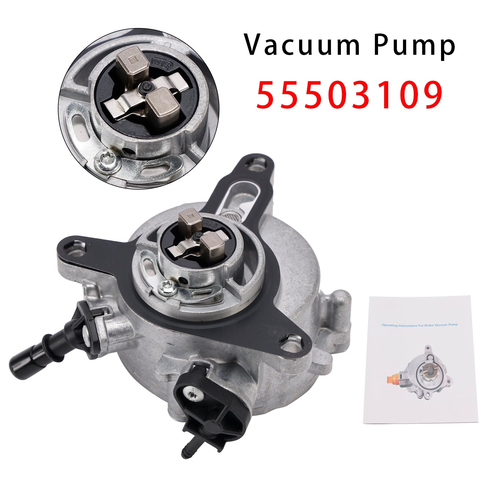 For Chevrolet Tracker Onix 1.2L Brake Booster Vacuum Pump 55503109 55495082