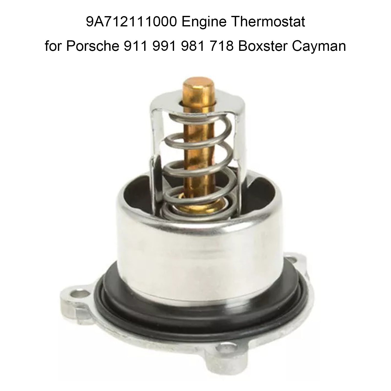 Porsche 911 991 981 718 Boxster Cayman Engine Thermostat 9A712111000
