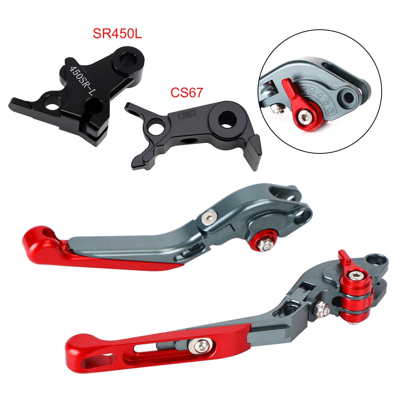 Adjustable Clutch Brake Lever fit for VOGE DS900X 900DSX 2024-2026