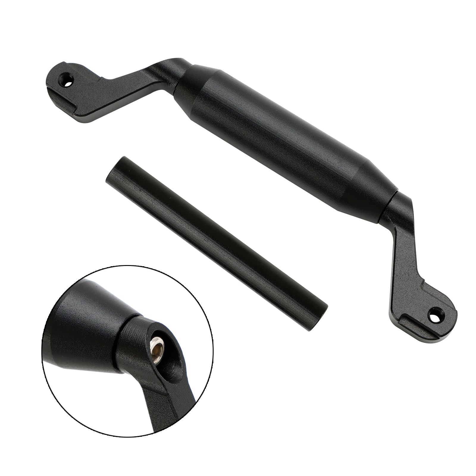 2022-2023 Triumph Tiger 1200 Navigation Bracket Phone Gps Bracket Extension Black
