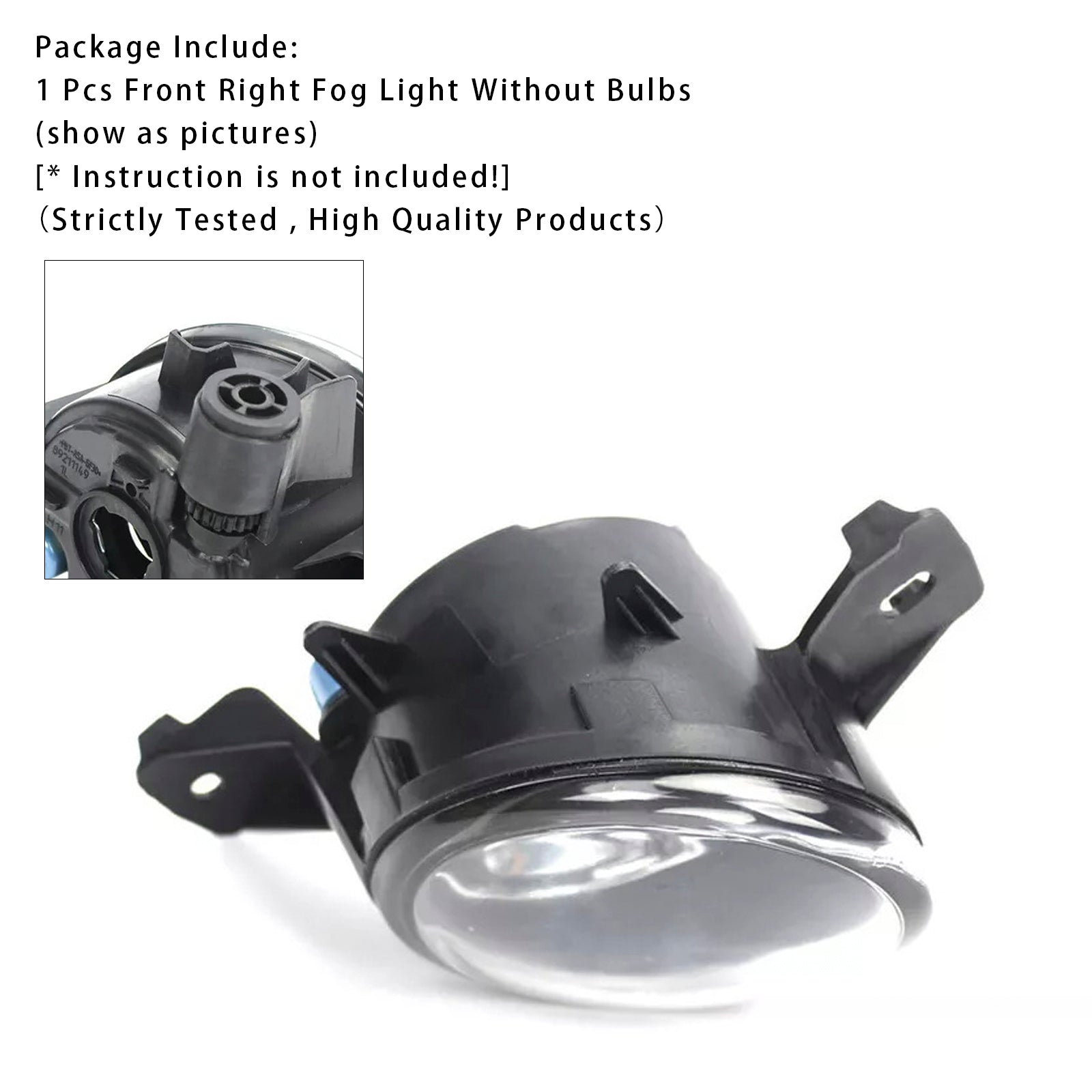 2008-2011 BMW X6 E71 E72 Pre-LCI 1 PCS Front Right Fog Light Lamps 63177187630