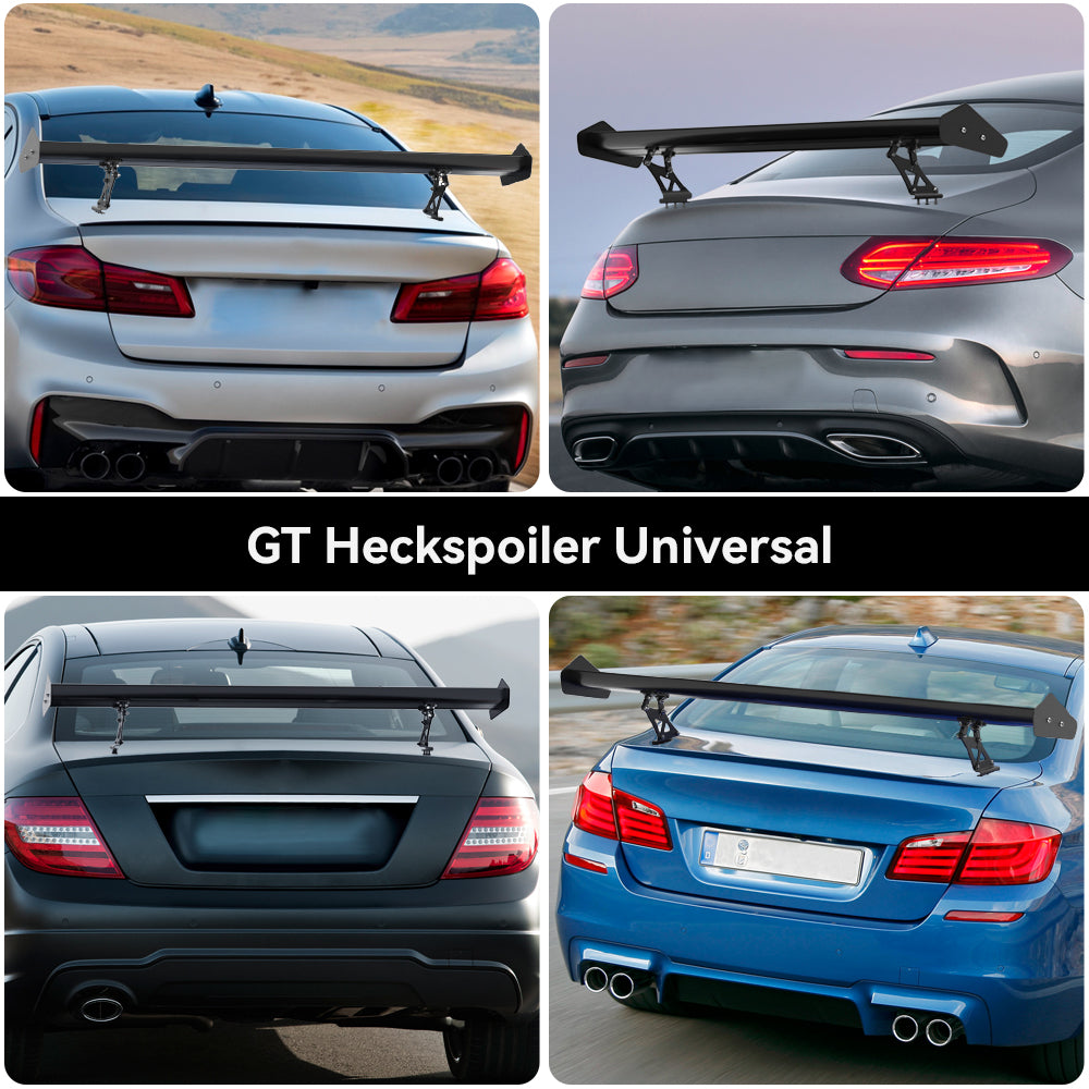 Universal Adjustable Lightweight GT Aluminum Rear Trunk Wing Racing Spoiler