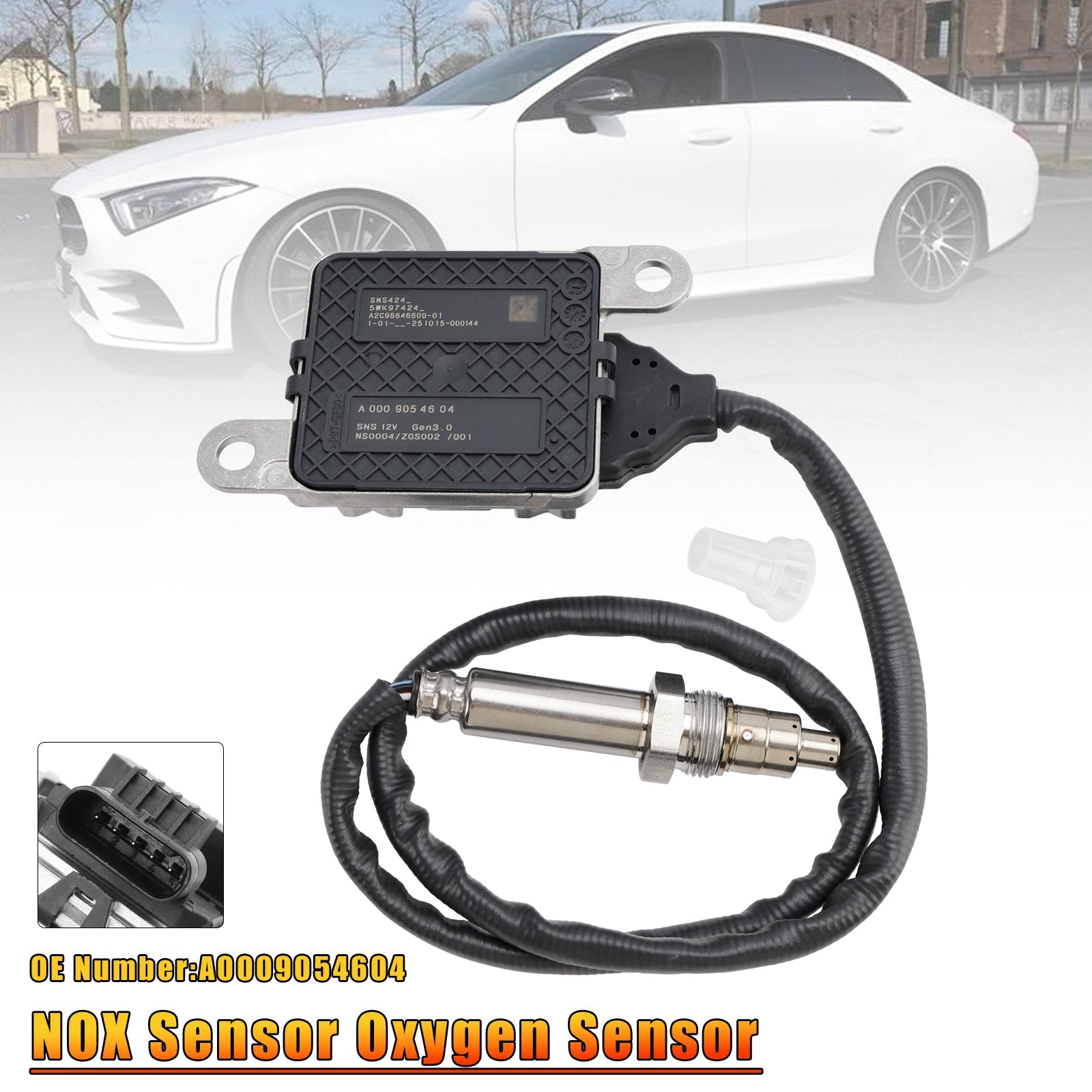 2016-2018 Mercedes-Benz E-CLASS W213 NOX Sensor Oxygen Sensor A0009054604