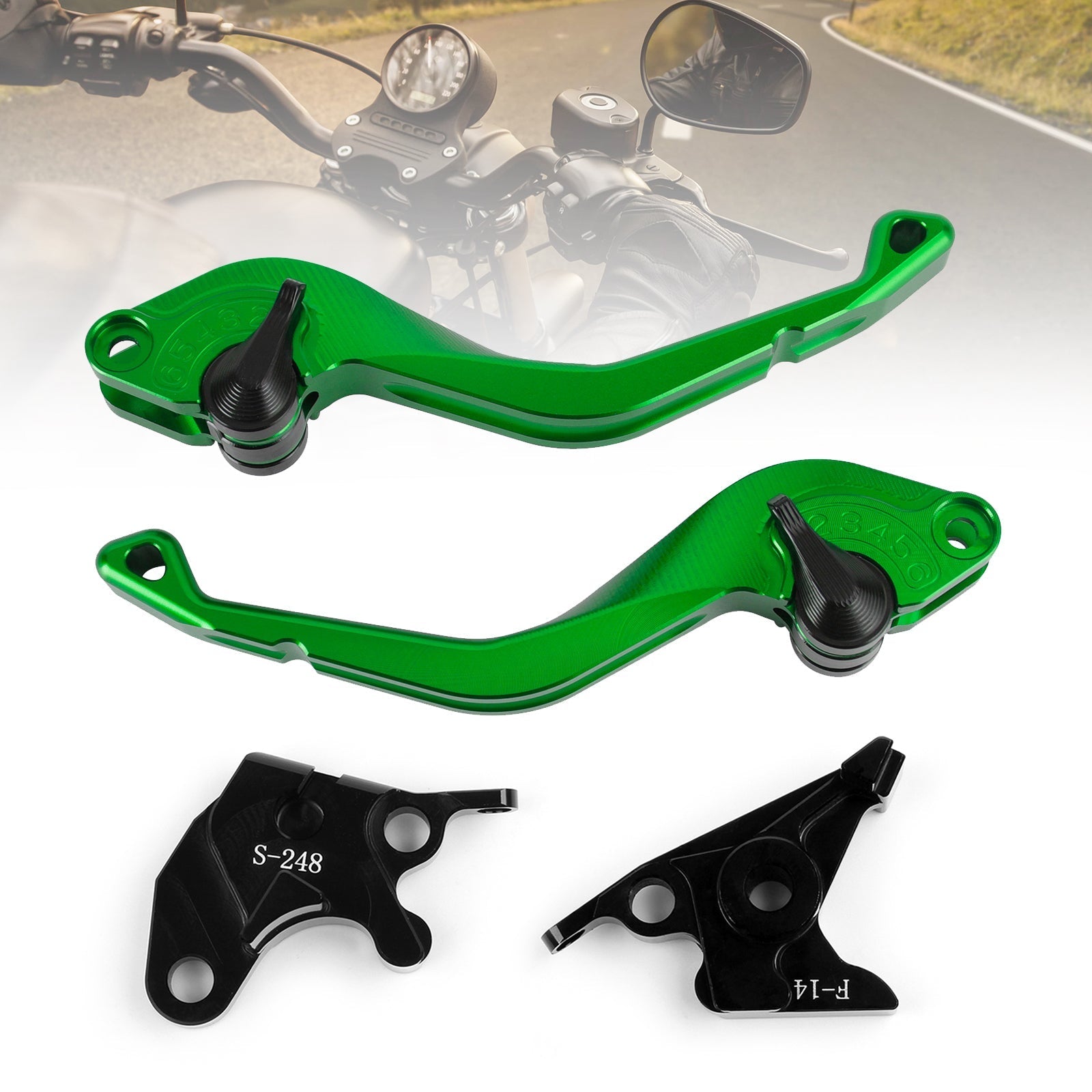 Suzuki GSXR600 750 1000 DL650 GSR600 CNC Short Clutch Brake Lever