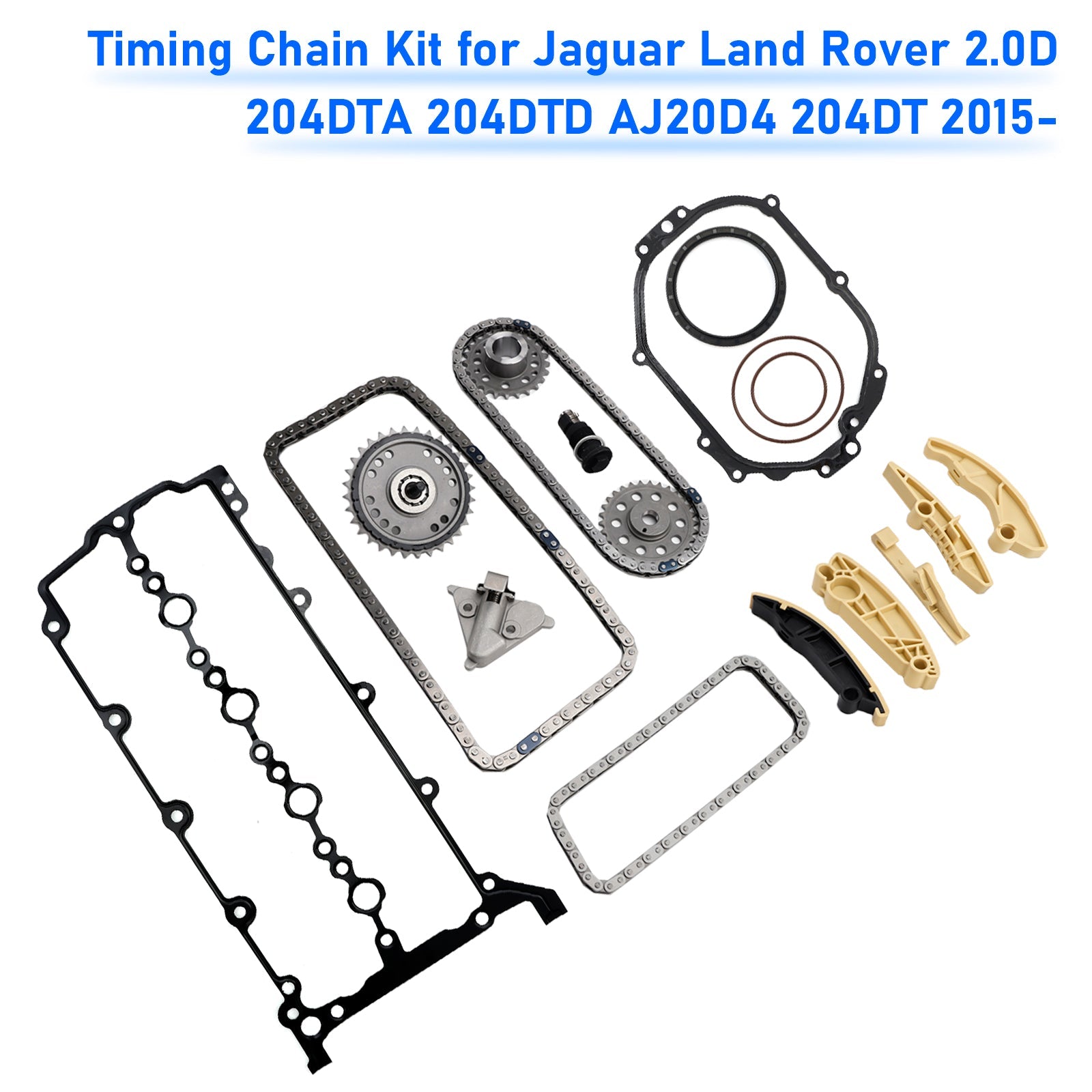 05/2019- For Land Rover Discovery Sport (L550) 204DTA 1999 SUV Timing Chain Kit JDE36987