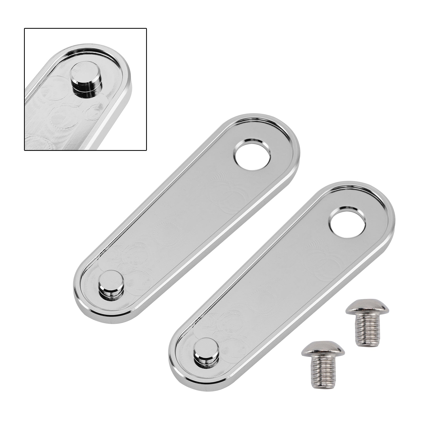 1993-2023 Electra Glides Road Glides Rear Floorboard Foot Peg Frame Plates
