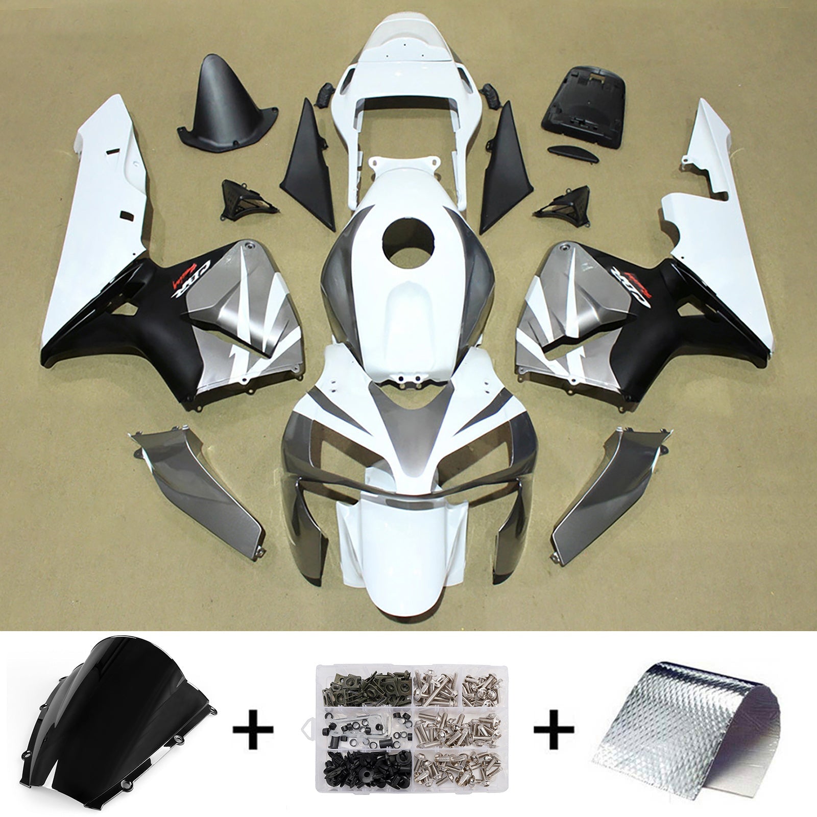 Injection Fairing Kit Bodywork Plastic ABS For Honda CBR600RR 2003-2004 F5
