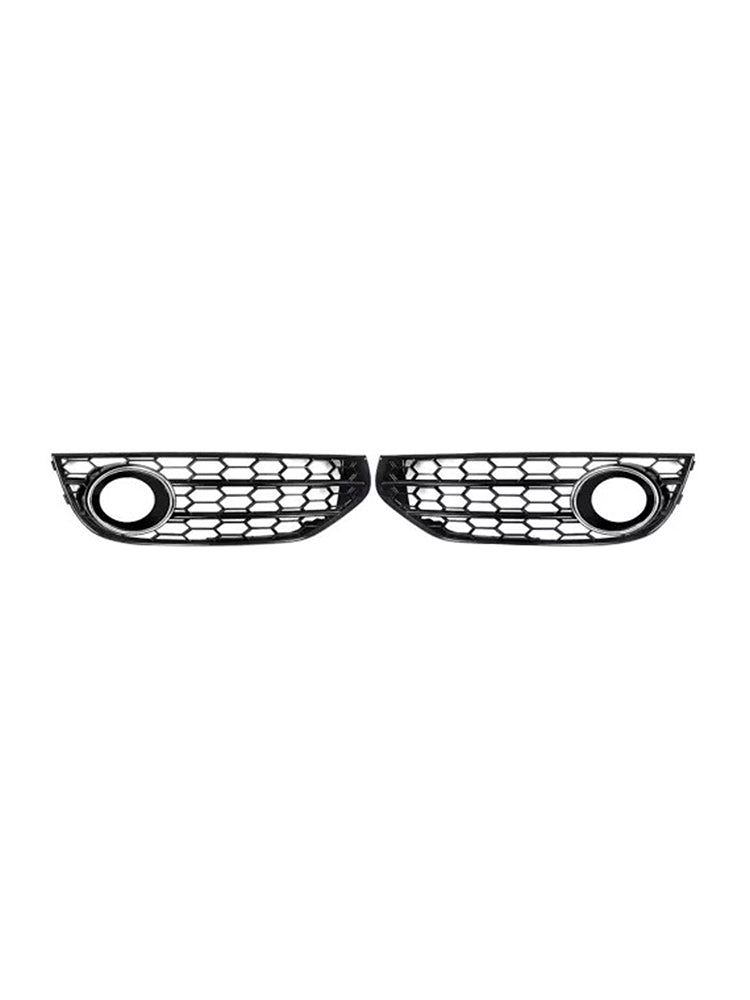 2010-2015 Audi A4 Allroad B8 Front Bumper Honeycomb Fog Grille Cover Chrome 8K0807681J 8K0807681H