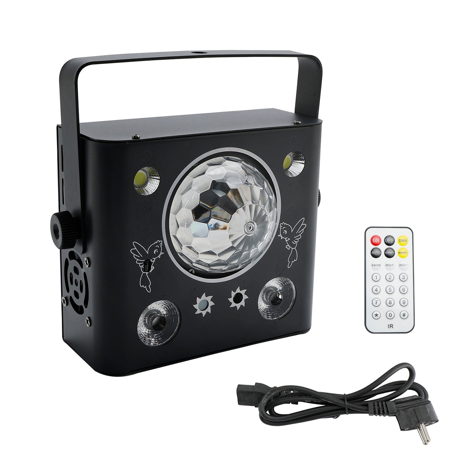 DMX RGB LED Beam Scanner Projector DJ Disco Party Stage Strobe Laser Light