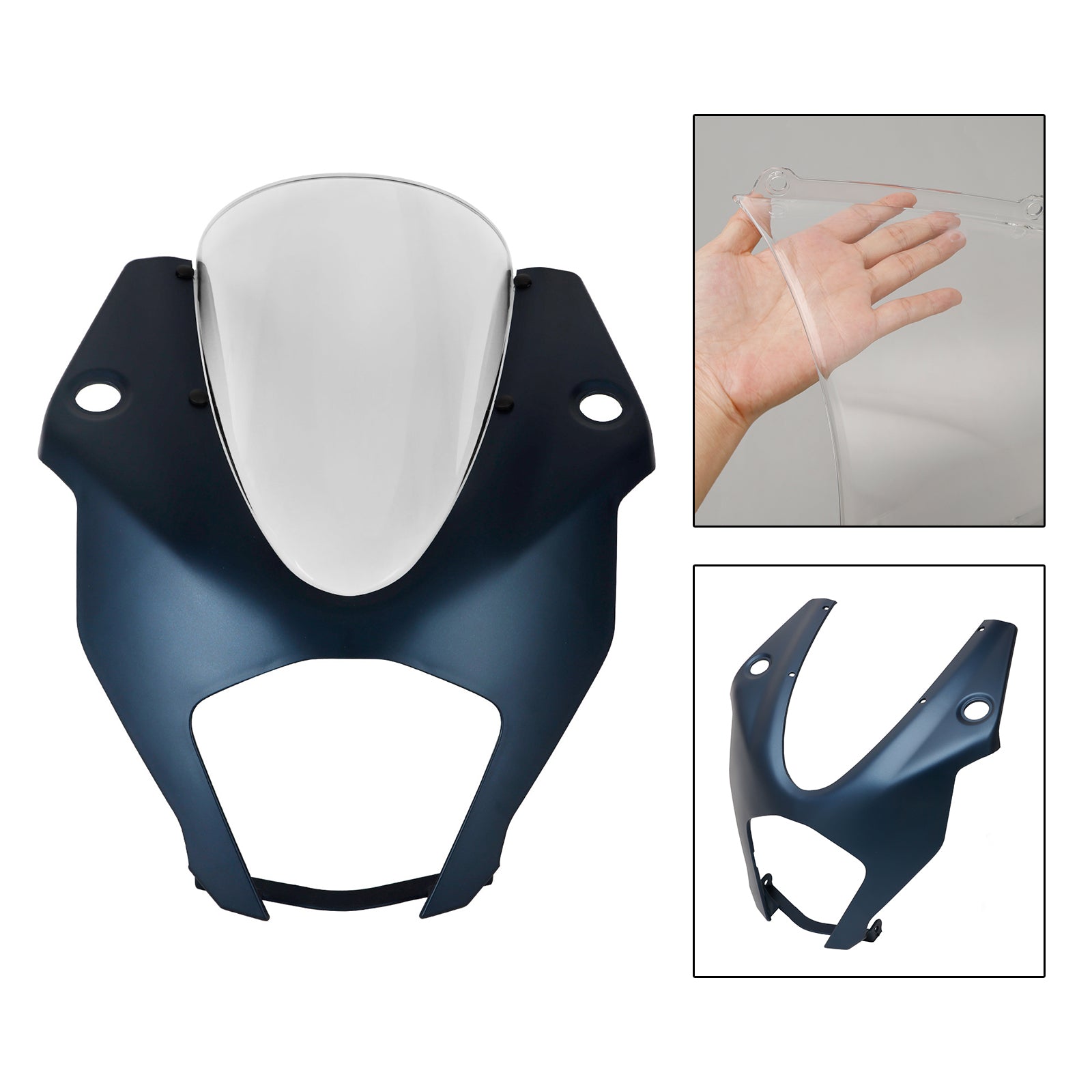 2022-2023 RC390 Windshield WindScreen Headlight Fairing Cover Generic