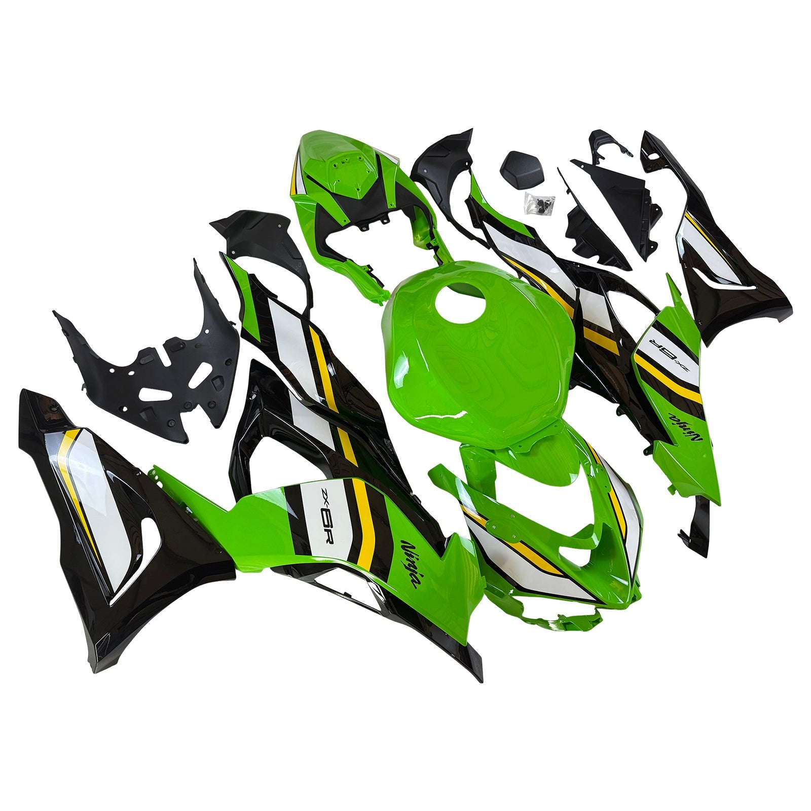 Injection Fairing Kit Bodywork Plastic ABS fit For Kawasaki ZX-6R ZX6R 2024-2026