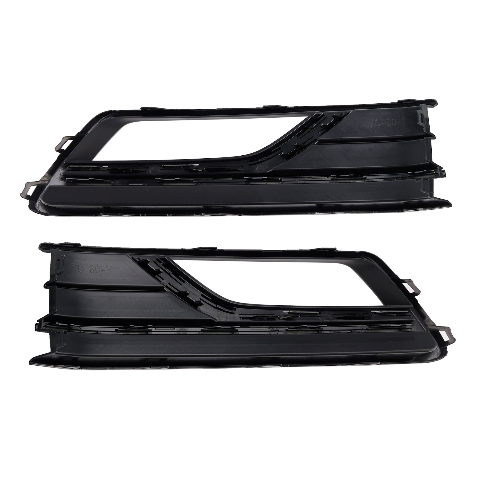 2PCS Fog Light Lamp Grill Cover Fit VW Passat B8 NMS (USA Car) 2016-2018