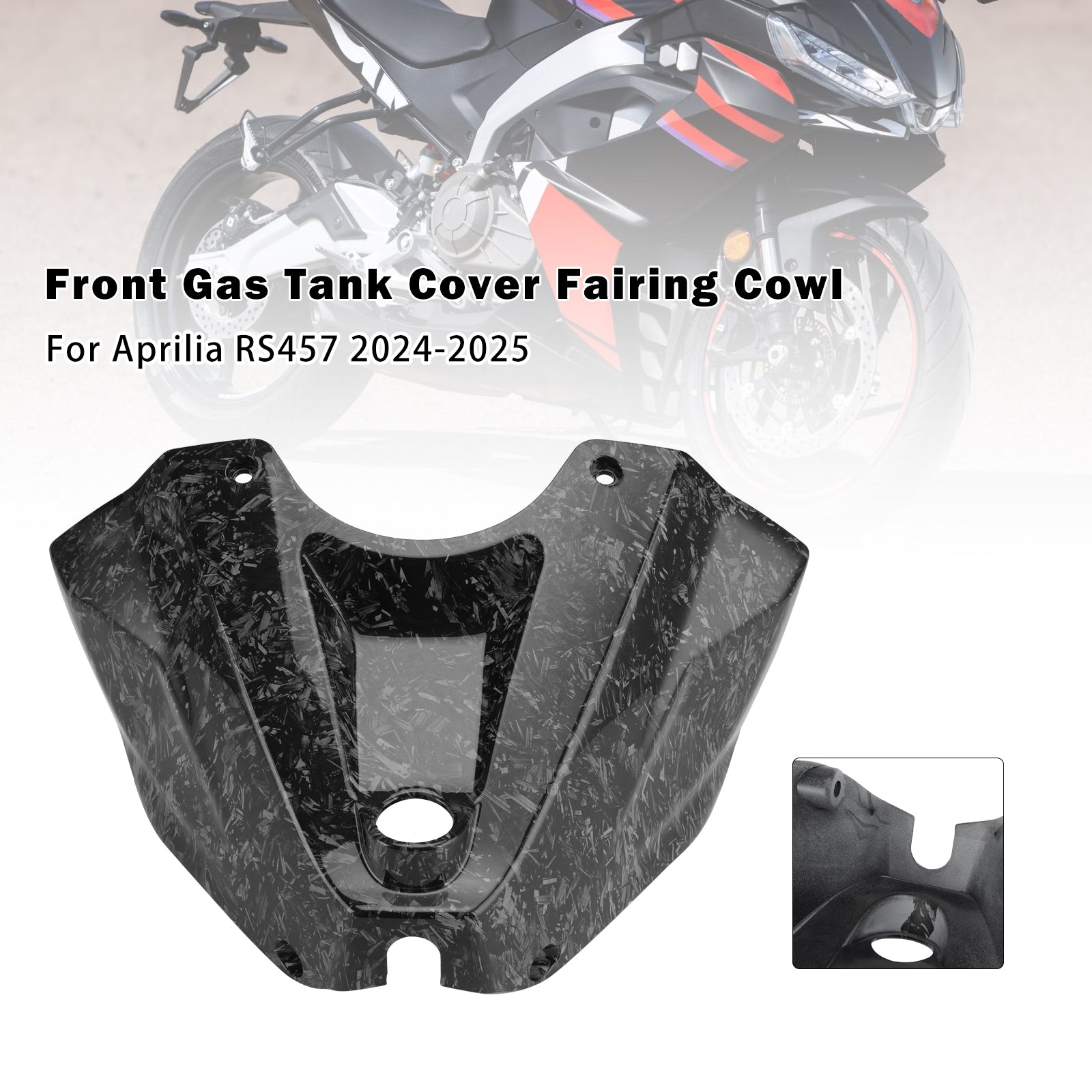 2024-2025 Aprilia RS457 RS 457 Front Gas Tank Cover Trim Fairing Cowl