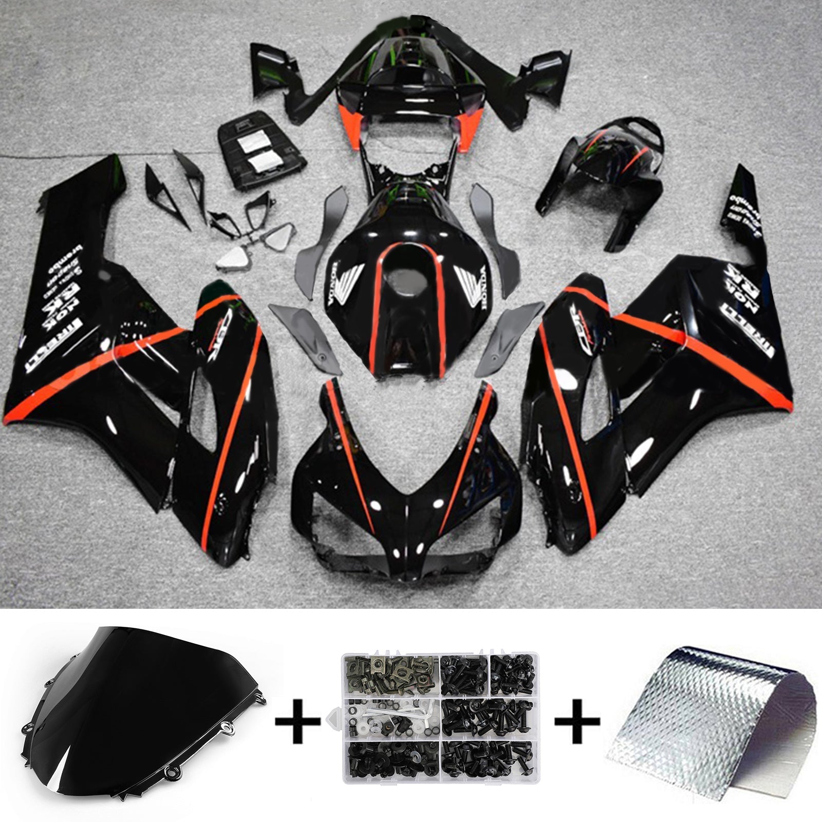 2004-2005 Honda CBR1000RR Fairing Kit Bodywork Plastic ABS