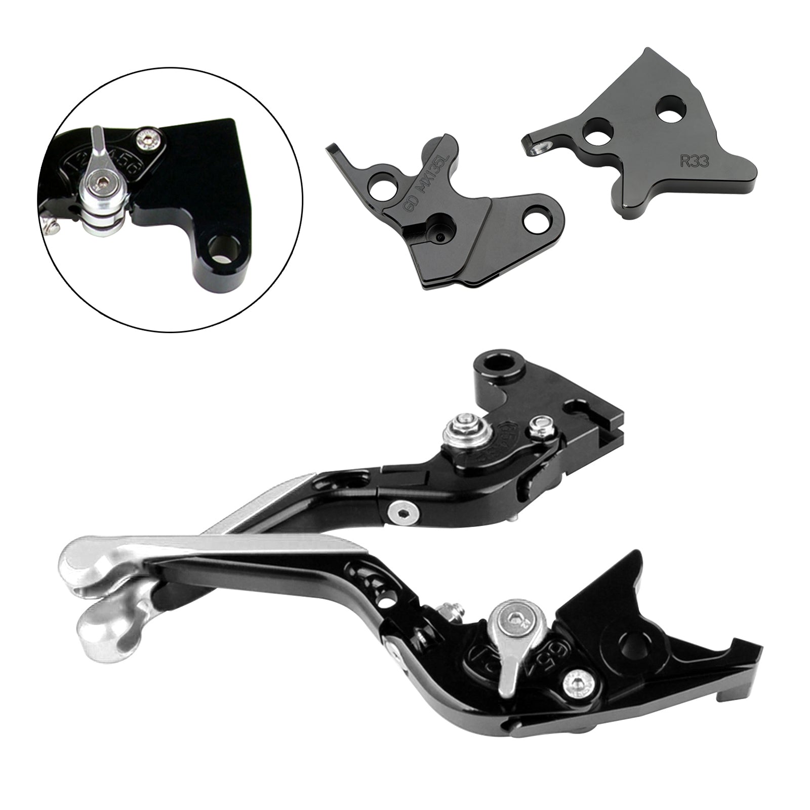 2005-2014 YAMAHA YBR125 Adjustable Clutch Brake Lever