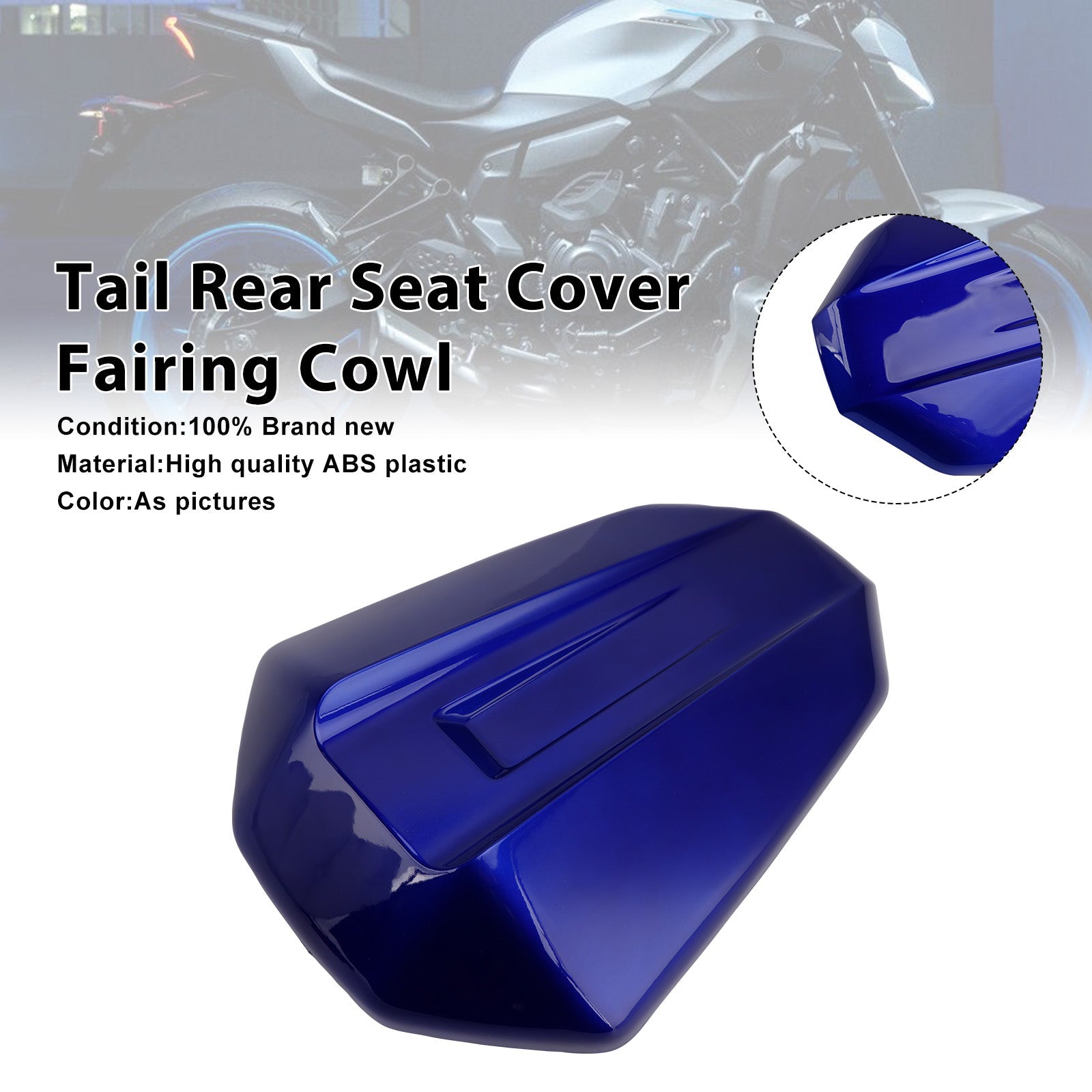 2025-2026 Yamaha MT-07 MT07 Tail Rear Seat Cover Fairing Cowl