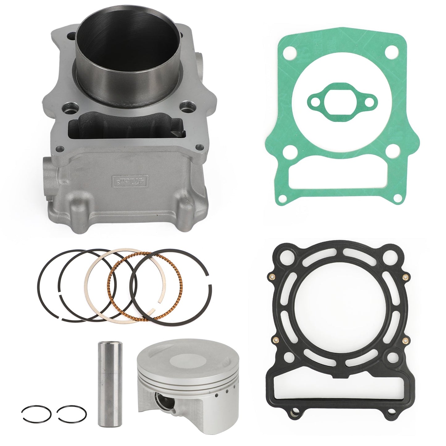 84.5mm Jug Cylinder Piston Gasket For HiSUN,MSU,TSC,Cub Cadet,500cc Top End Kit Generic