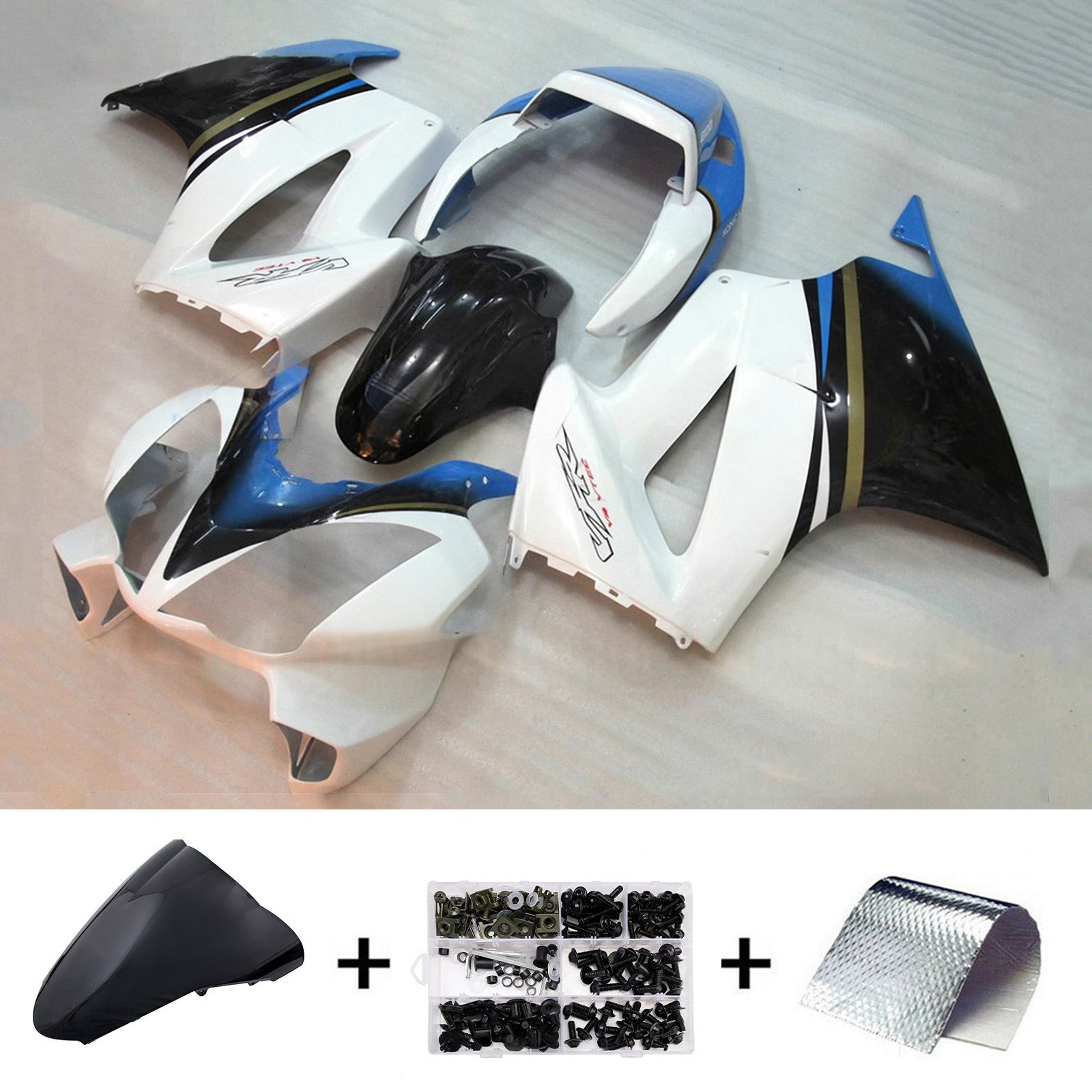 Injection ABS Plastic Bodywork Fairing Fit For Honda VFR800 2002-2012