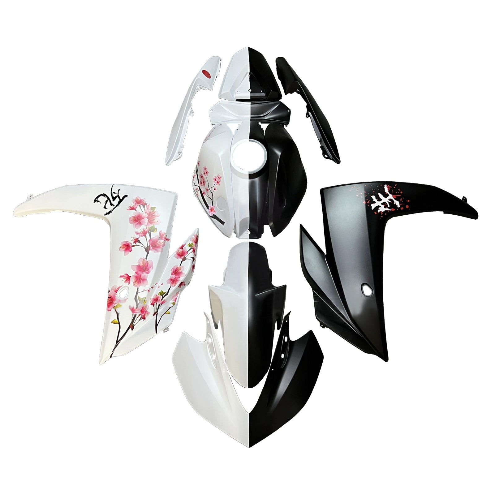Injection Fairing Kit Bodywork ABS For Yamaha YZF-R3 2014-2018 R25 2015-2017