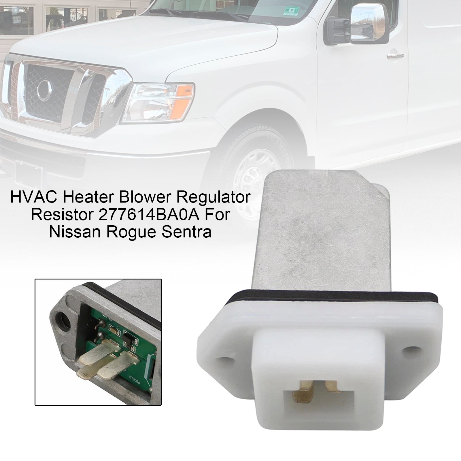 HVAC Heater Blower Regulator Resistor 277614BA0A For Nissan Rogue Sentra