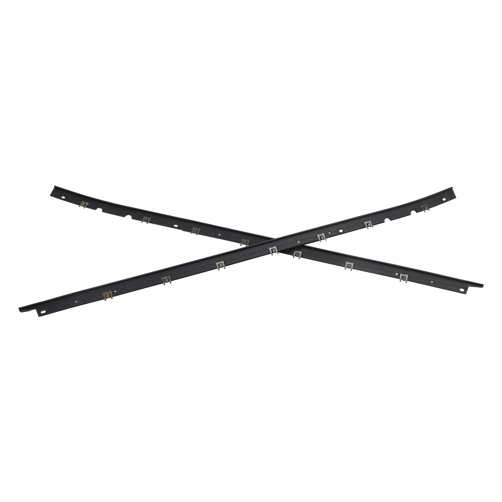 1984-1996 C4 Corvettes Driver + Passenger Sides Door Panel Outer Window Seals