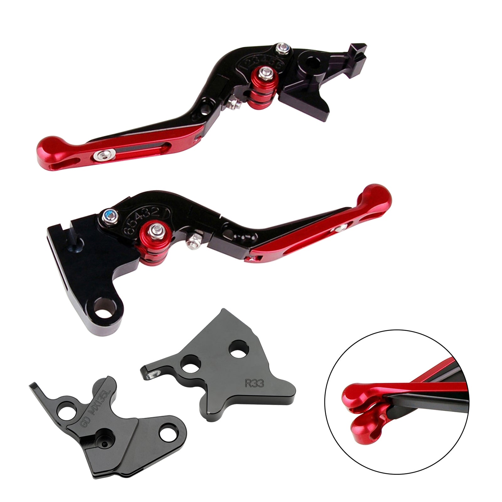 2005-2014 YAMAHA YBR125 Adjustable Clutch Brake Lever