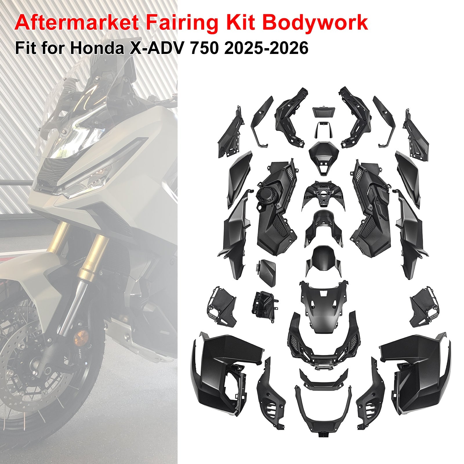 Injection Bodywork Fairing Kit for Honda X-ADV 750 2025-2026