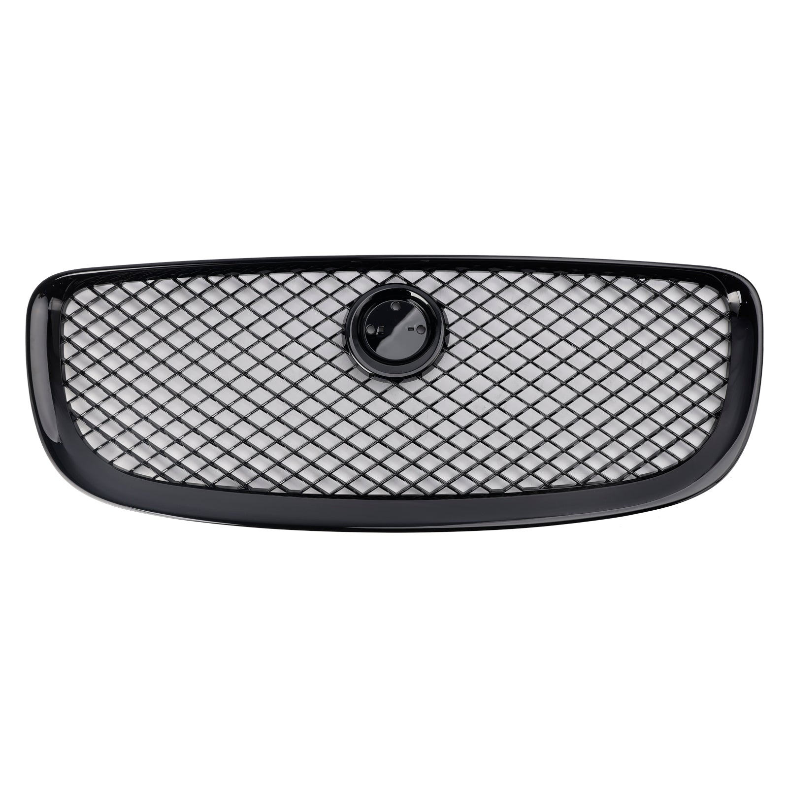 2010-2015 Jaguar XJ Gloss Black Front Bumper Grill Grille