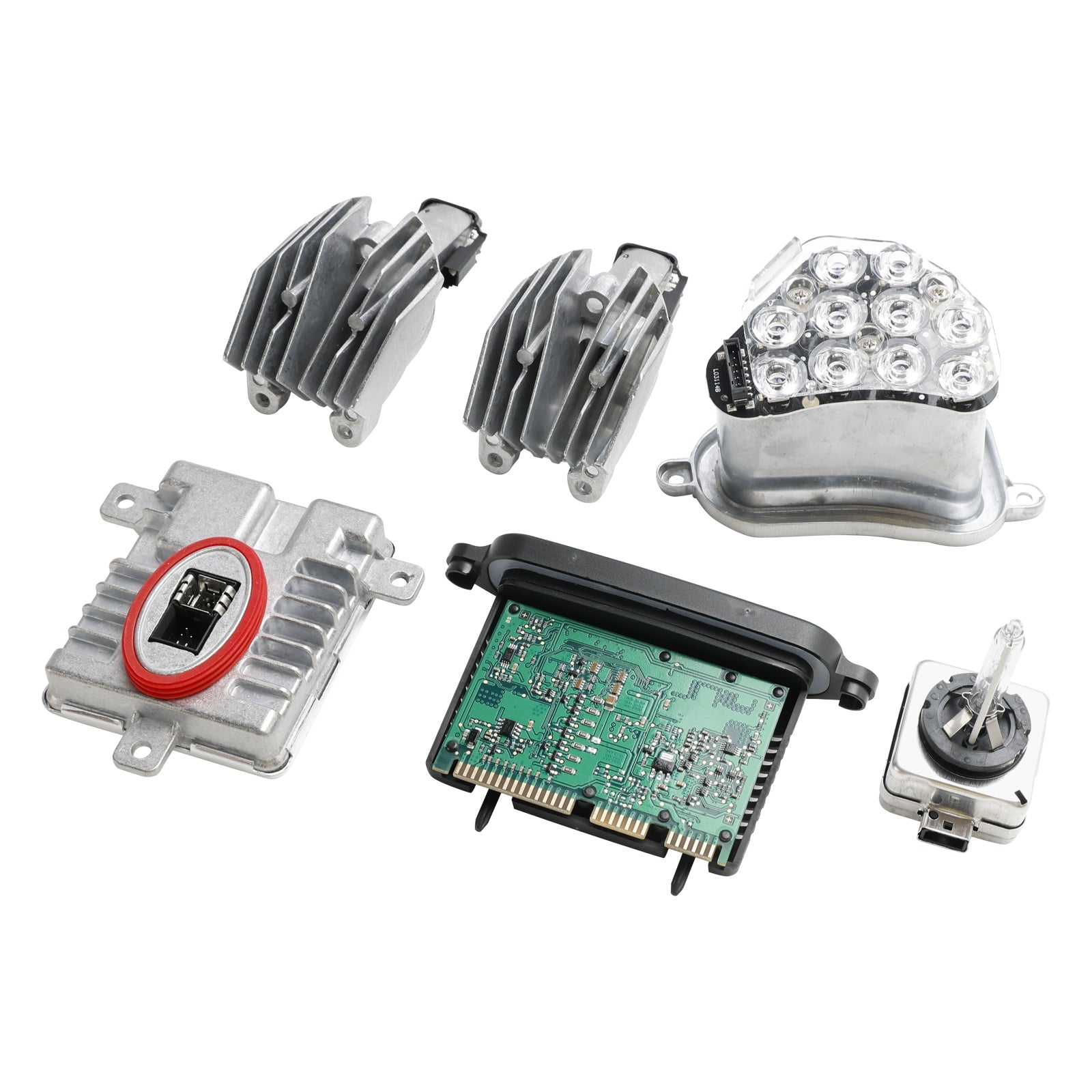 2011-2013 BMW 535i xDrive Xenon Ballast Bulb LED Module Diode Kit RH 63117271902 63217217509