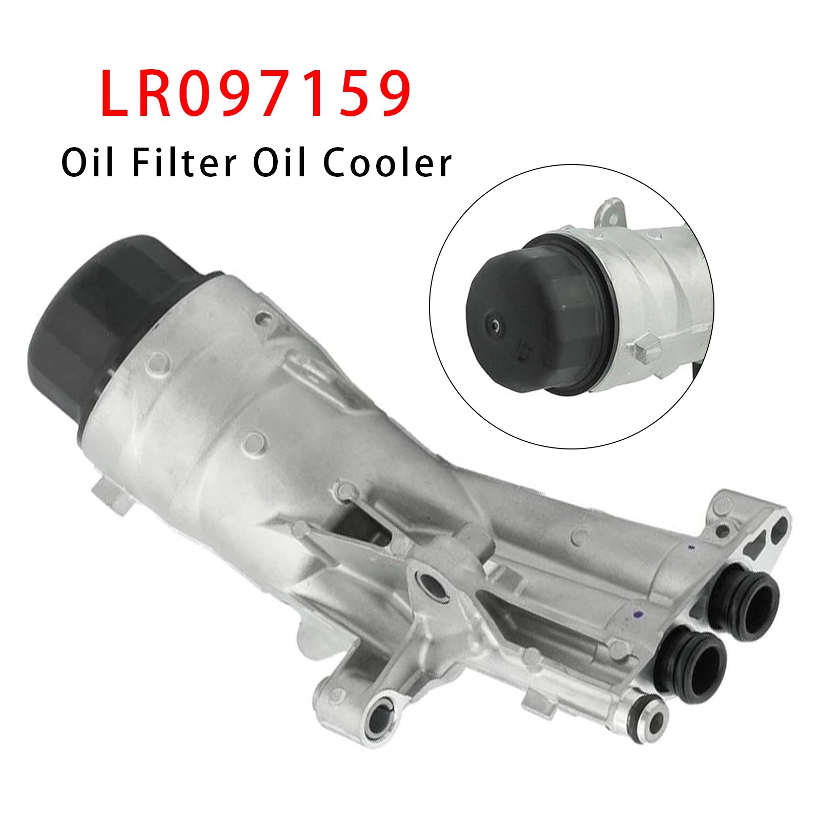 Engine Oil Filter Oil Cooler Assembly LR097159 For Range Rover L560 Velar