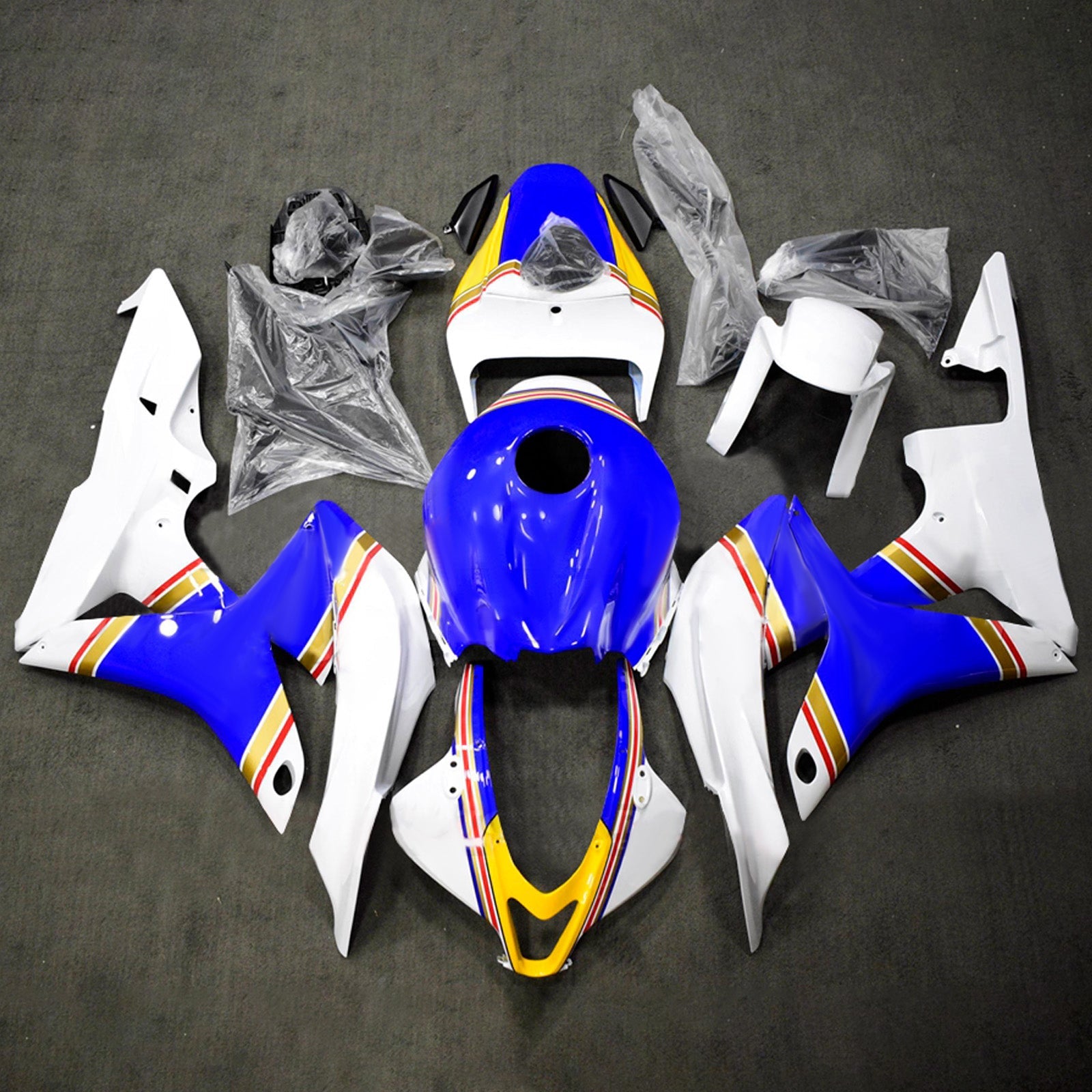 Injection Fairing Kit Bodywork Plastic ABS For Honda CBR600RR 2007-2008 F5