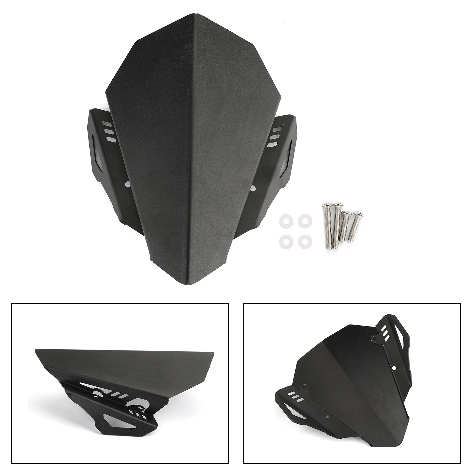 2018 2019 Yamaha MT-07 Aluminum Windshield Windscreen MT07 CNC Deflector
