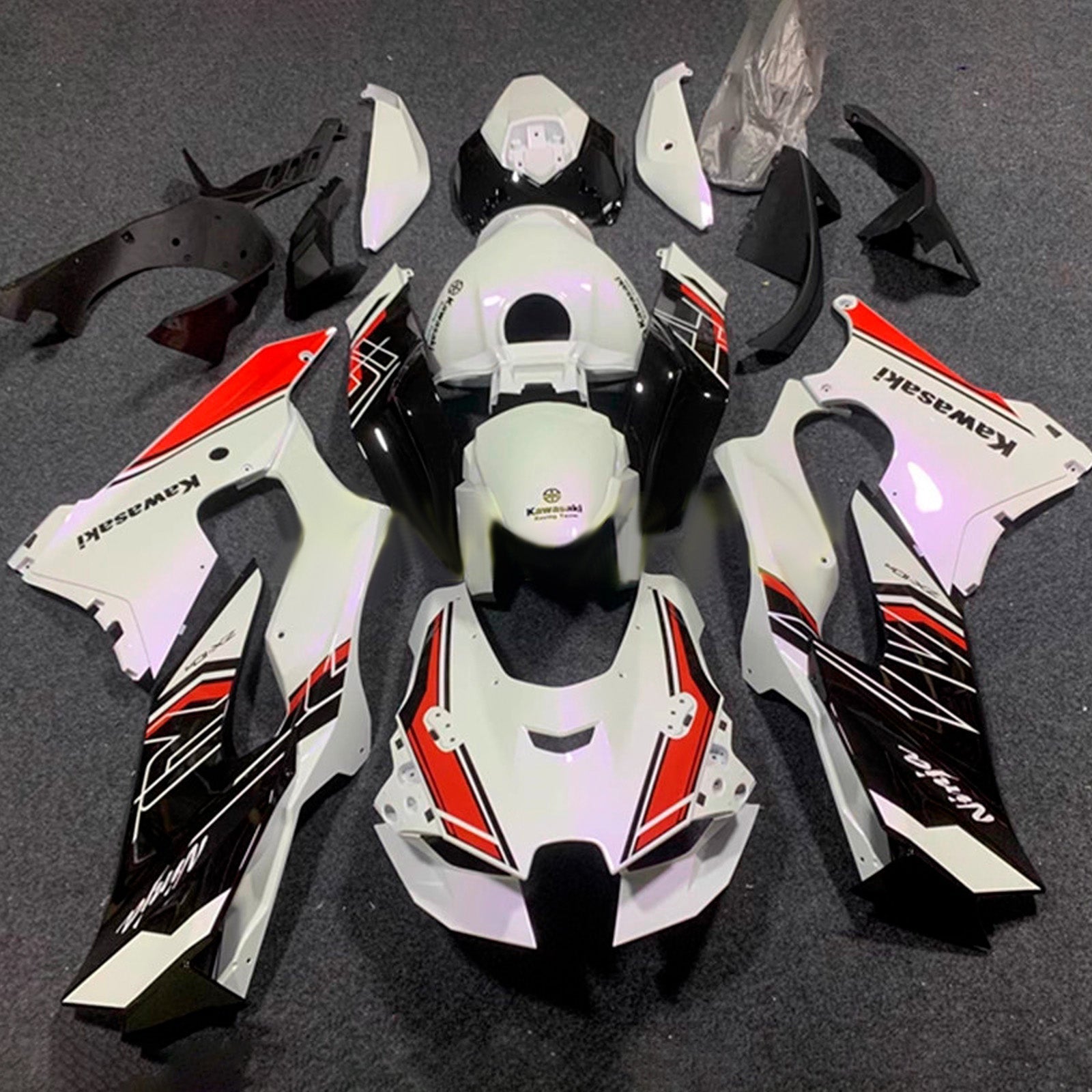 Injection Fairing Kit Bodywork ABS fit For Kawasaki ZX-10R ZX-10RR 2021-2025