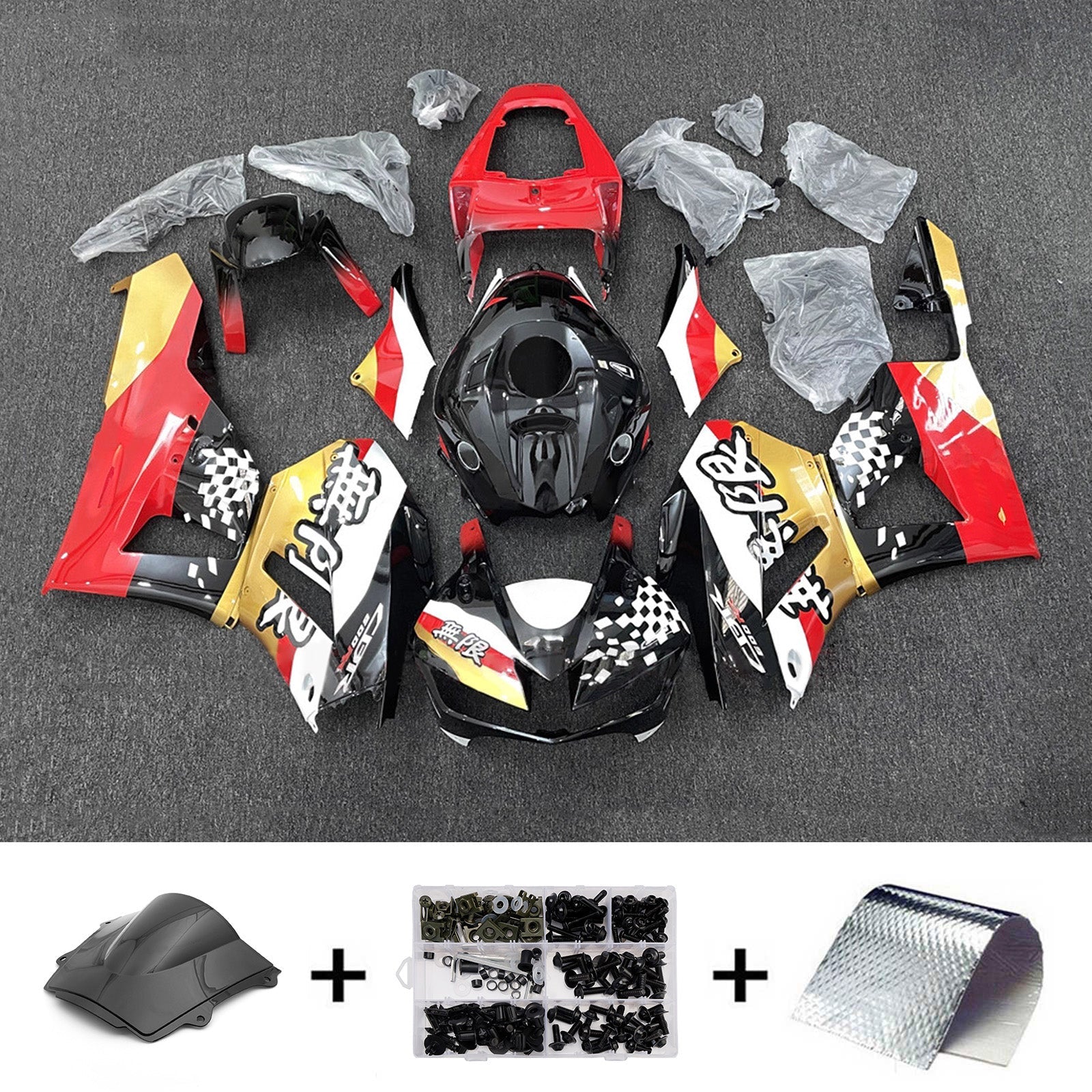 Injection Fairing Kit Bodywork Plastic ABS For Honda CBR600RR 2013-2025 F5