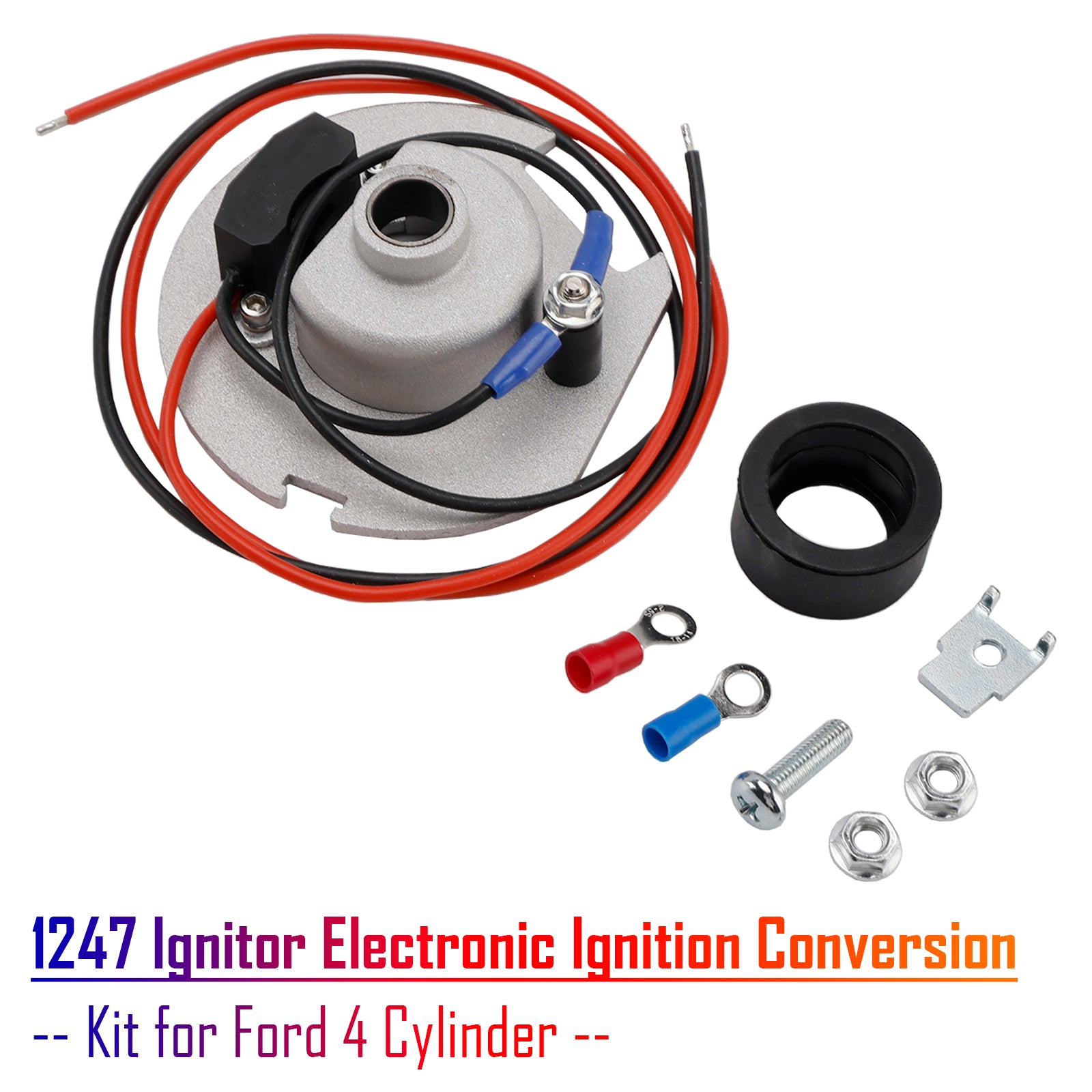1247 Ignitor Electronic Ignition Conversion Kit for Ford 4 Cylinder